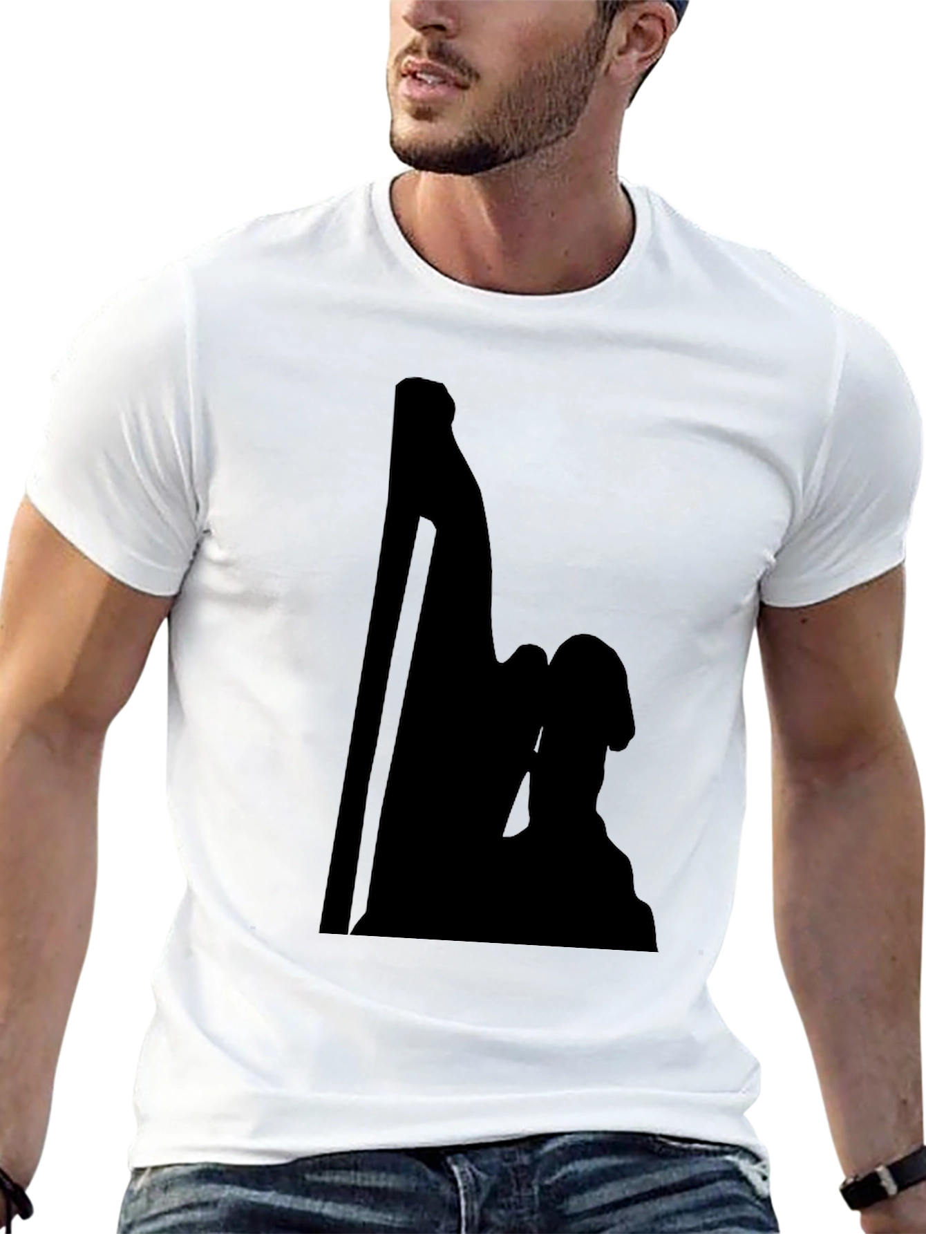 Black Graphic Tee