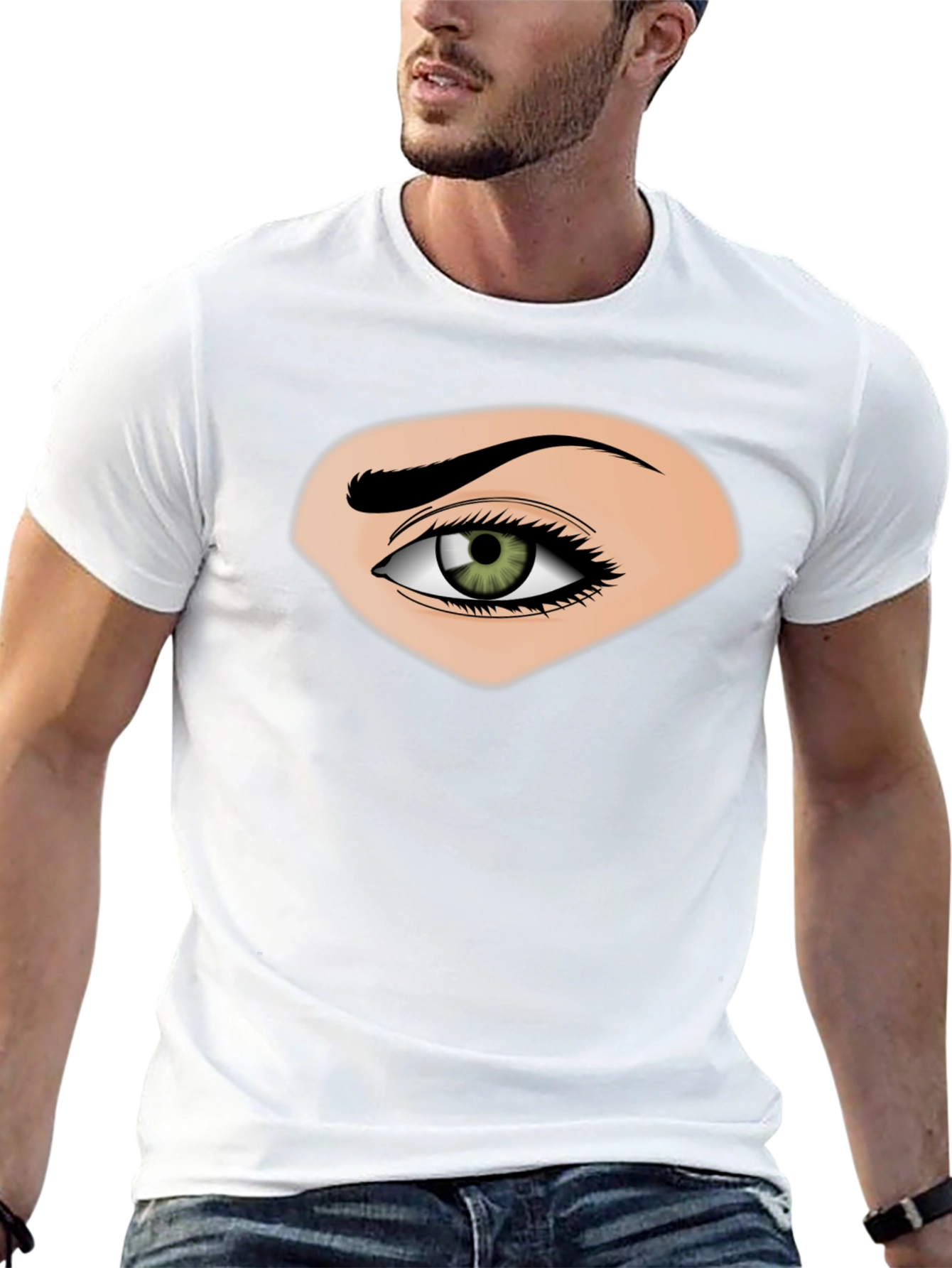 Eye Graphic Black T-Shirt