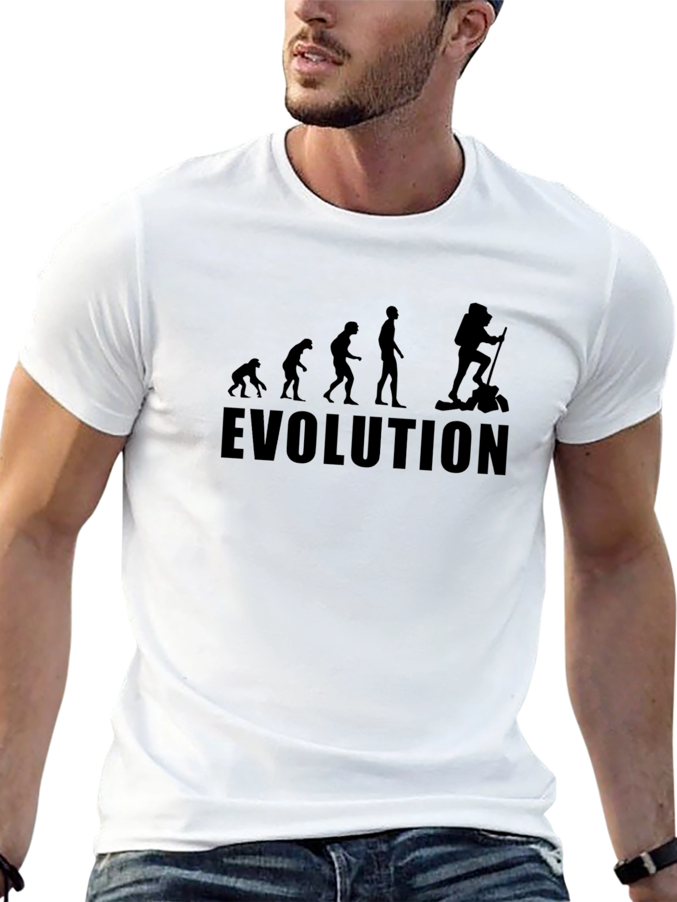 Evolution Hiking T-Shirt - Adventure Ready