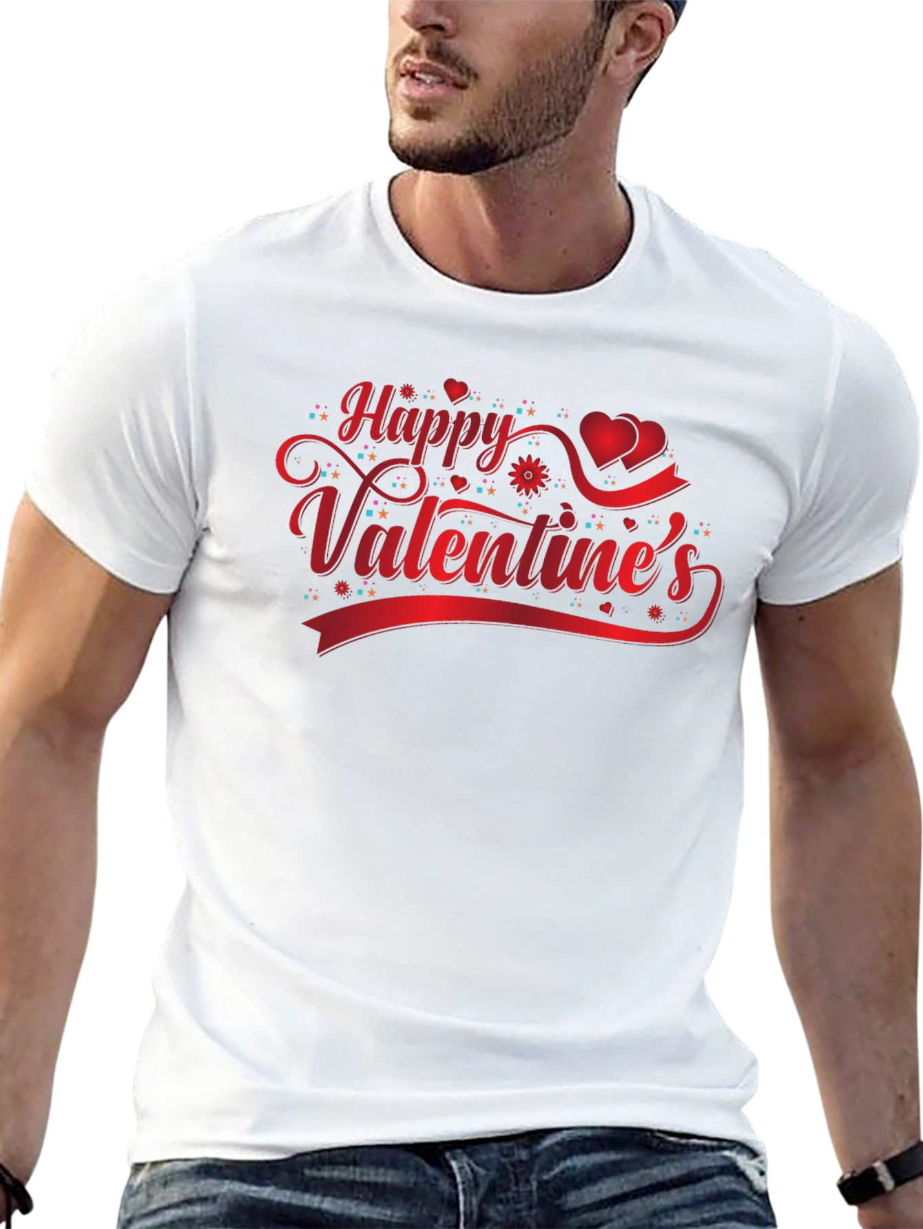 Happy Valentines Day Graphic Tee