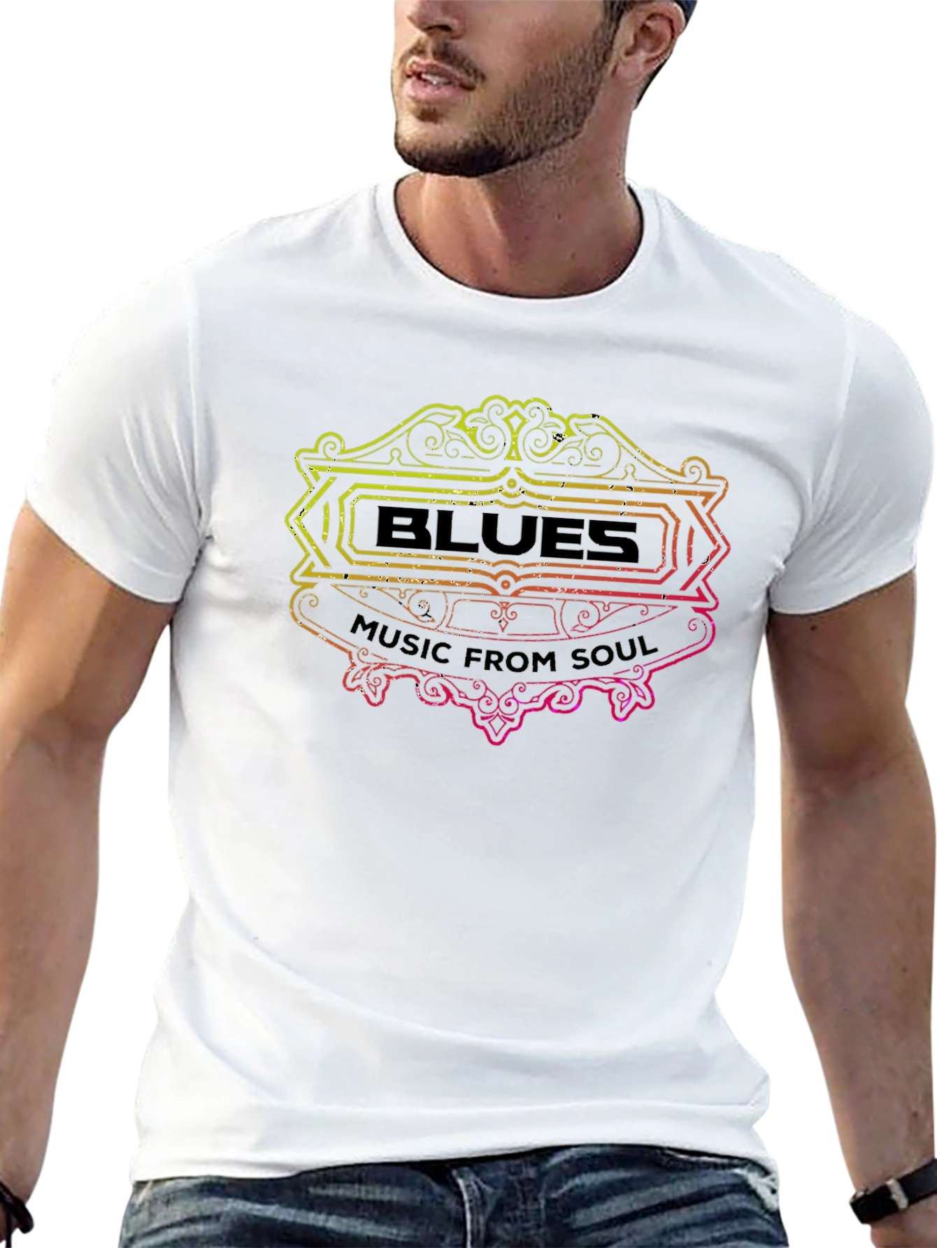 Blues Music from Soul Graphic T-Shirt