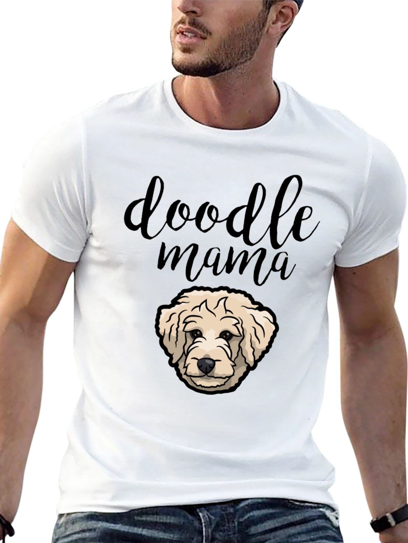 Doodle Mama T-Shirt: Dog Lover Tee