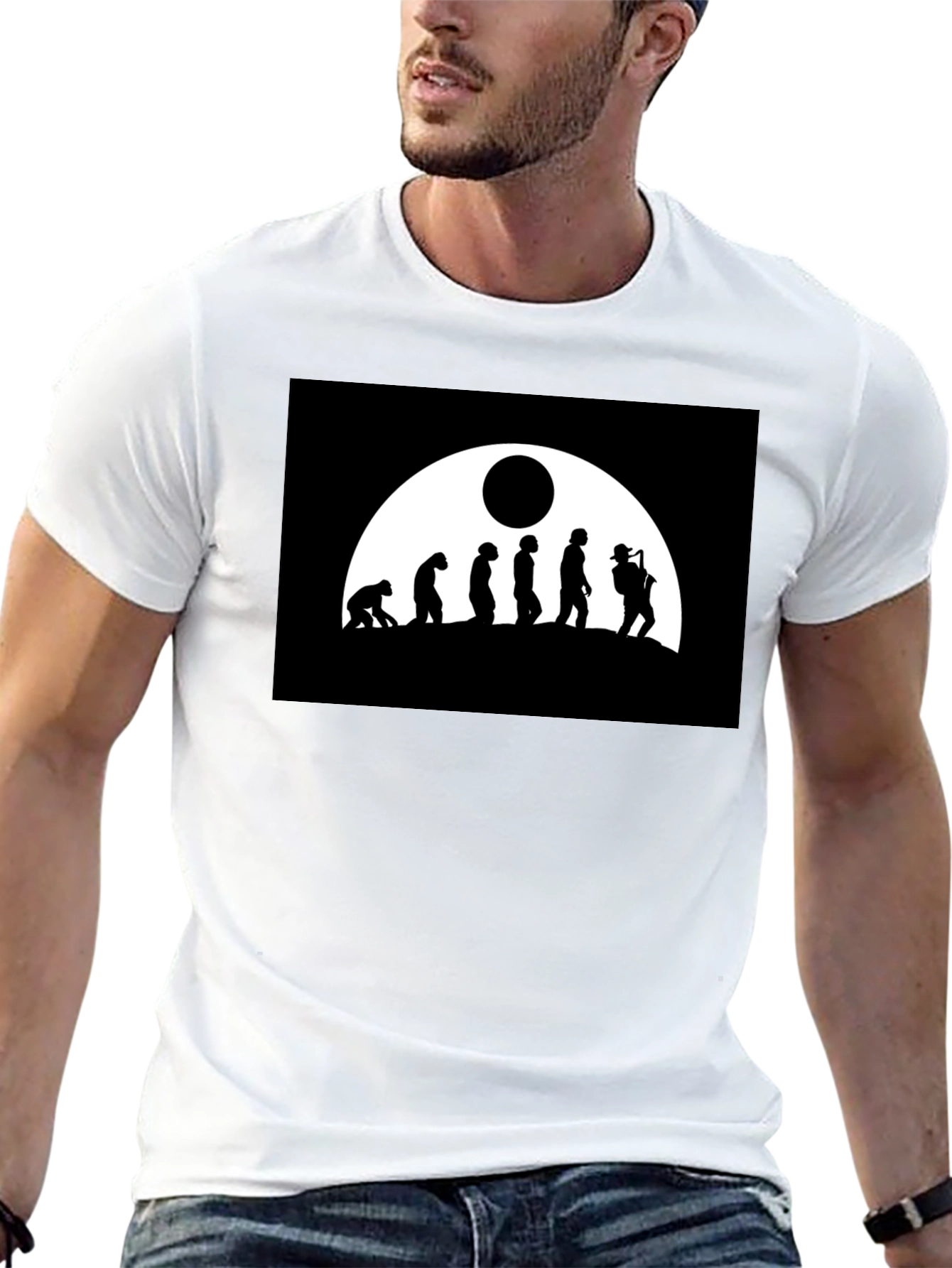 Evolution of Sax T-Shirt