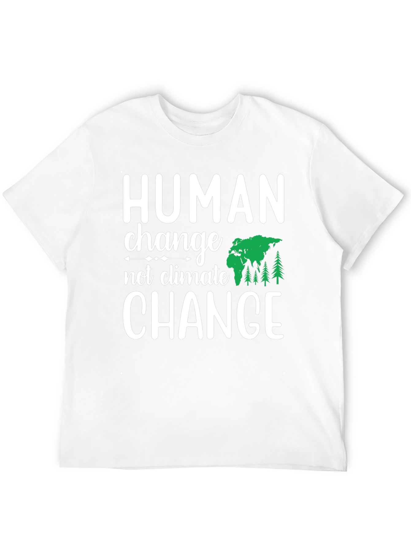 Human Change Tee: Eco-Friendly Activism