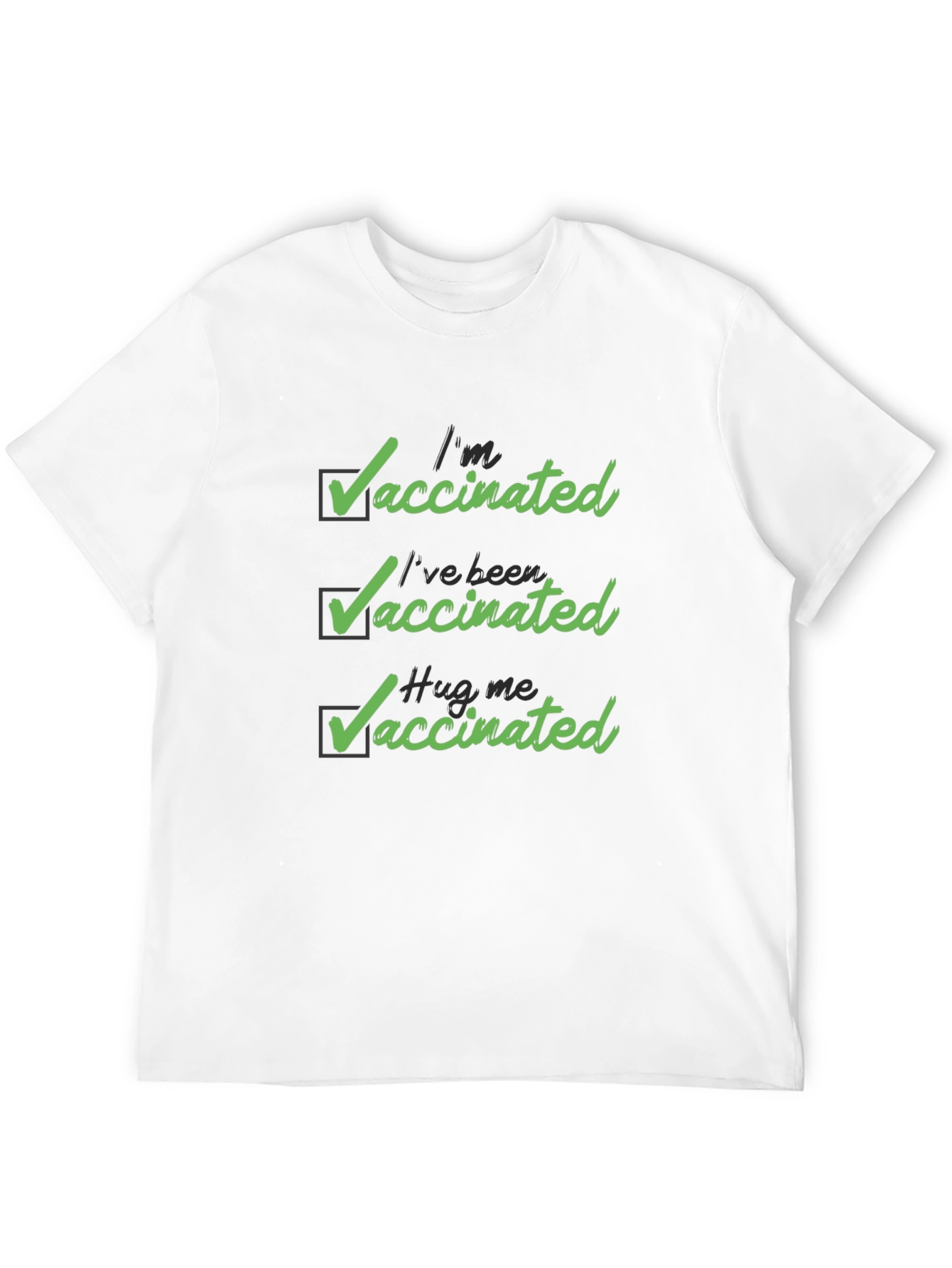 Vaccinated Novelty Graphic T-Shirt