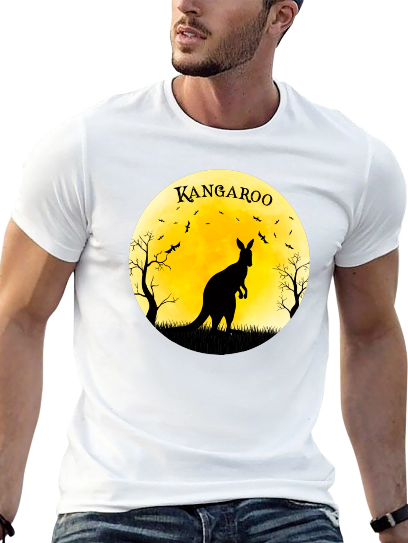 Kangaroo Silhouette T-Shirt - Graphic Tee