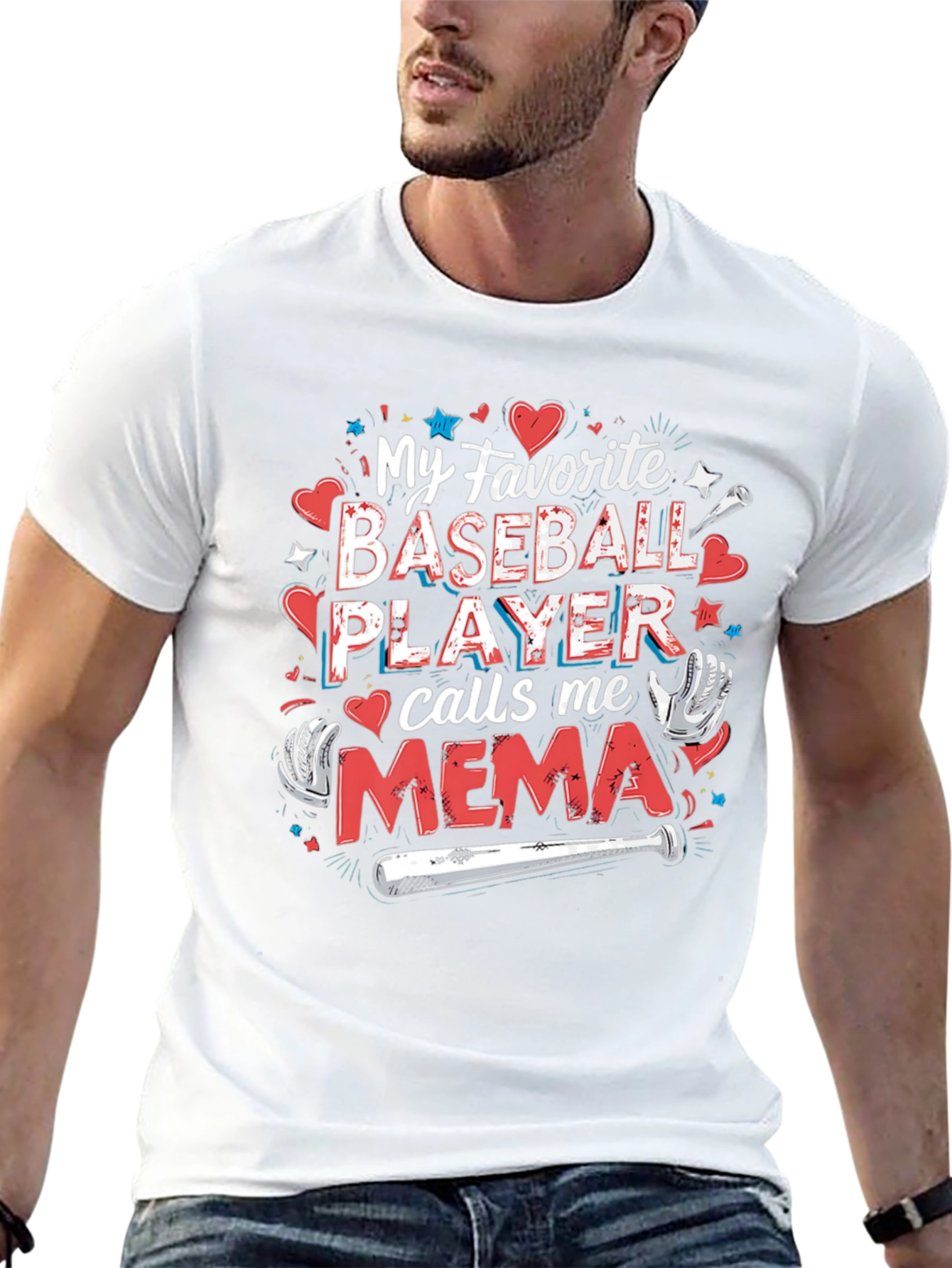 Baseball MEMA T-Shirt - Favorite Player