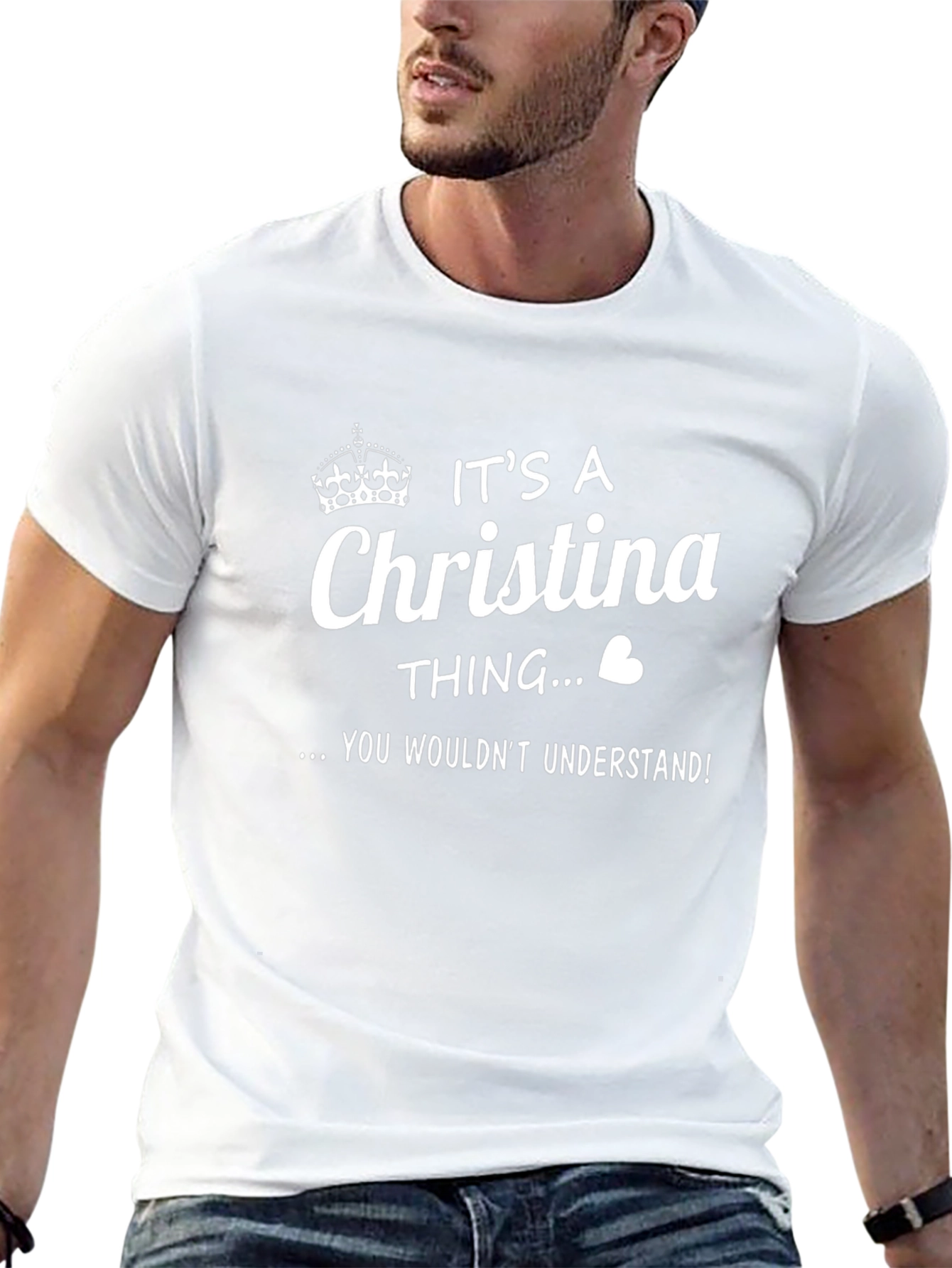 Christina Thing T-Shirt - Fun Personalized Tee