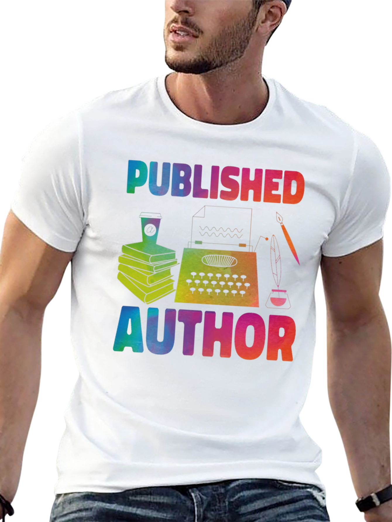Published Author Graphic T-Shirt