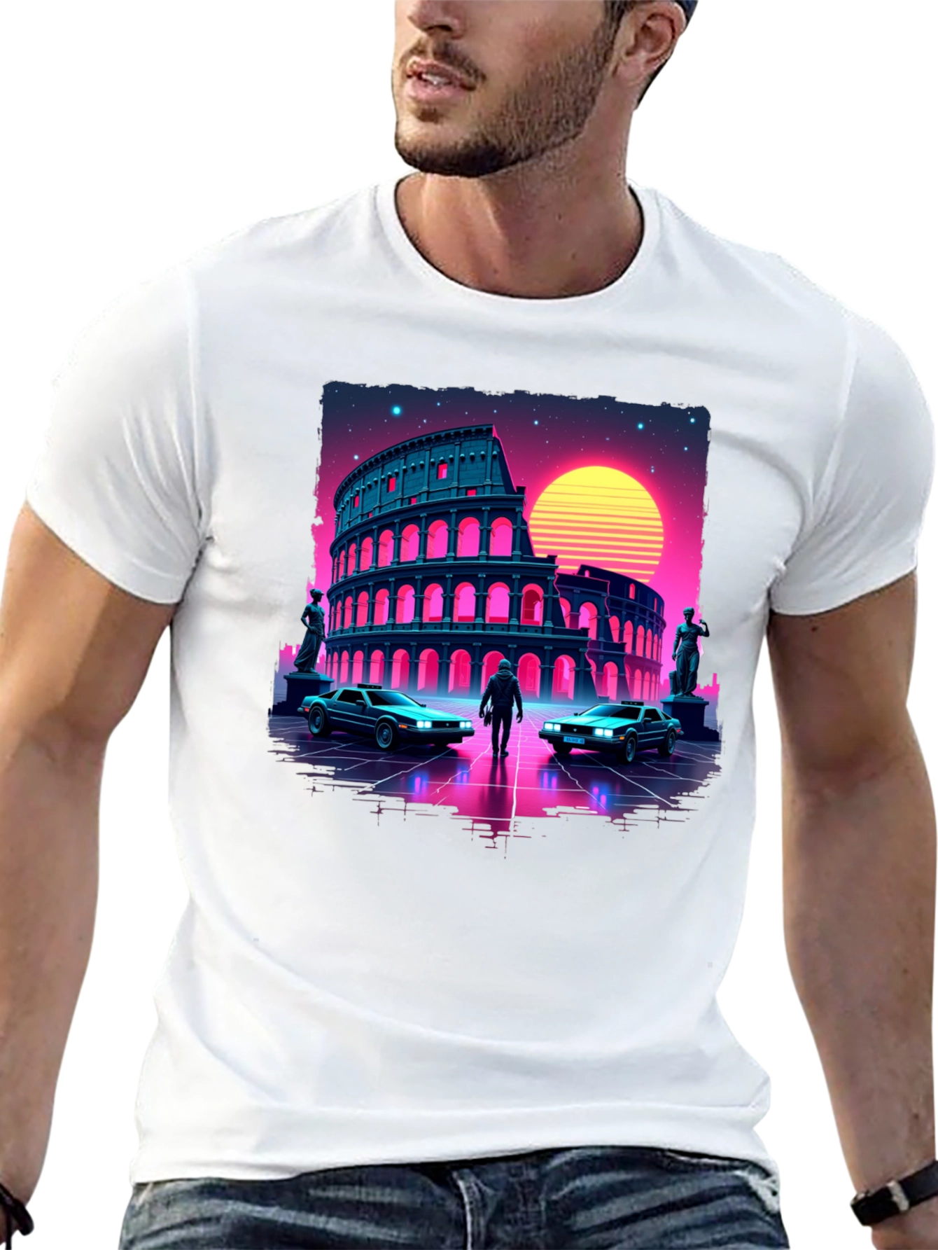 Retro Rome Colosseum T-Shirt