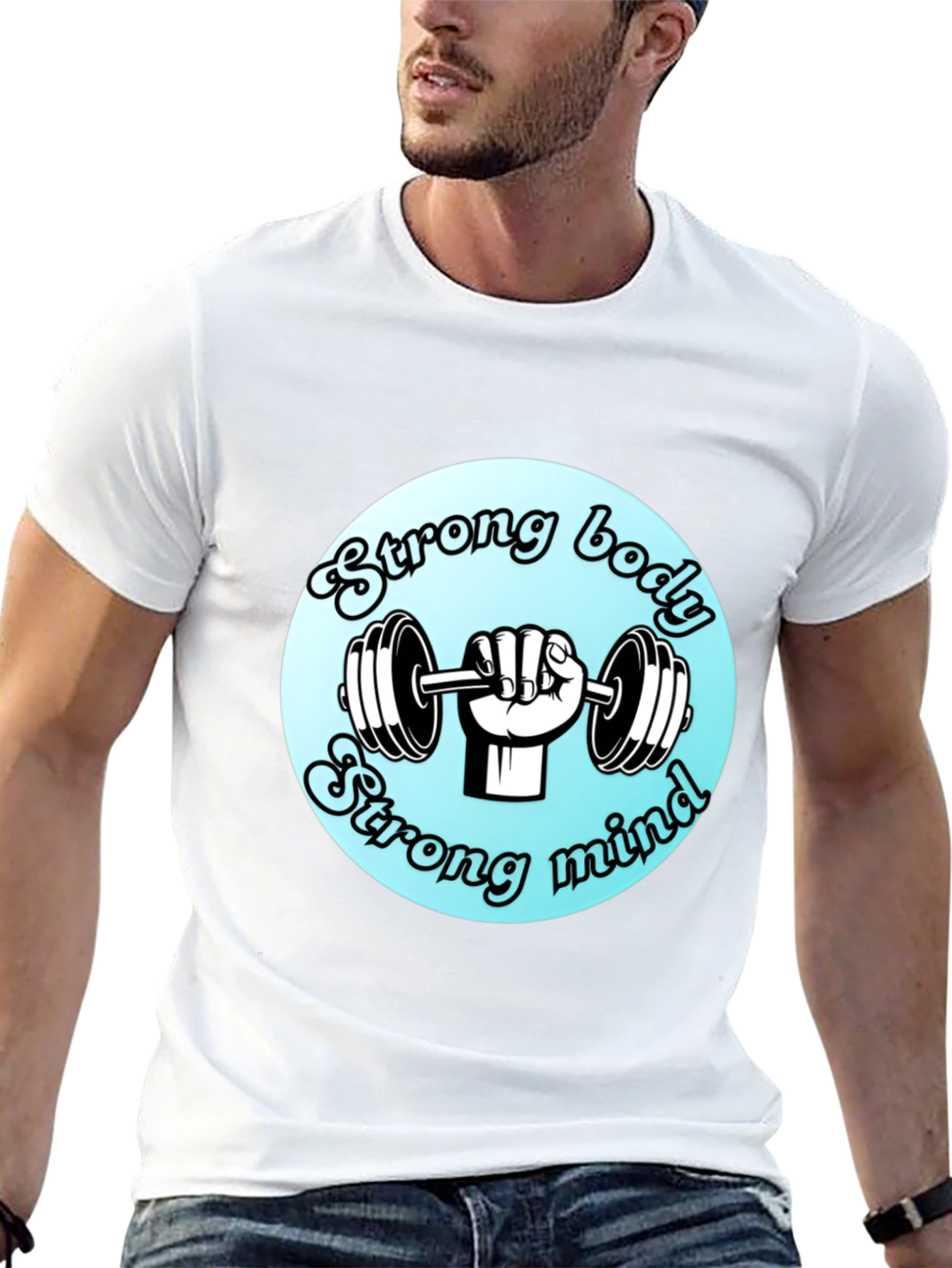 Strong Body Strong Mind Graphic Tee