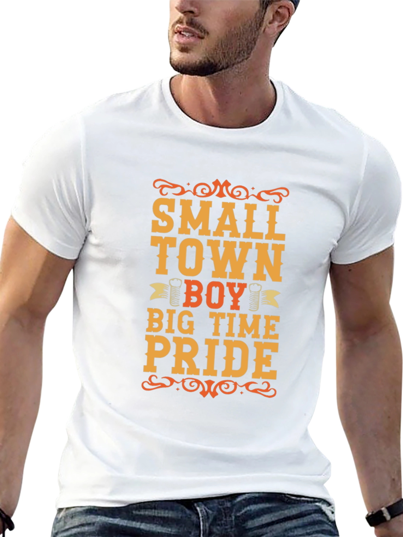 Small Town Boy Pride Graphic T-Shirt