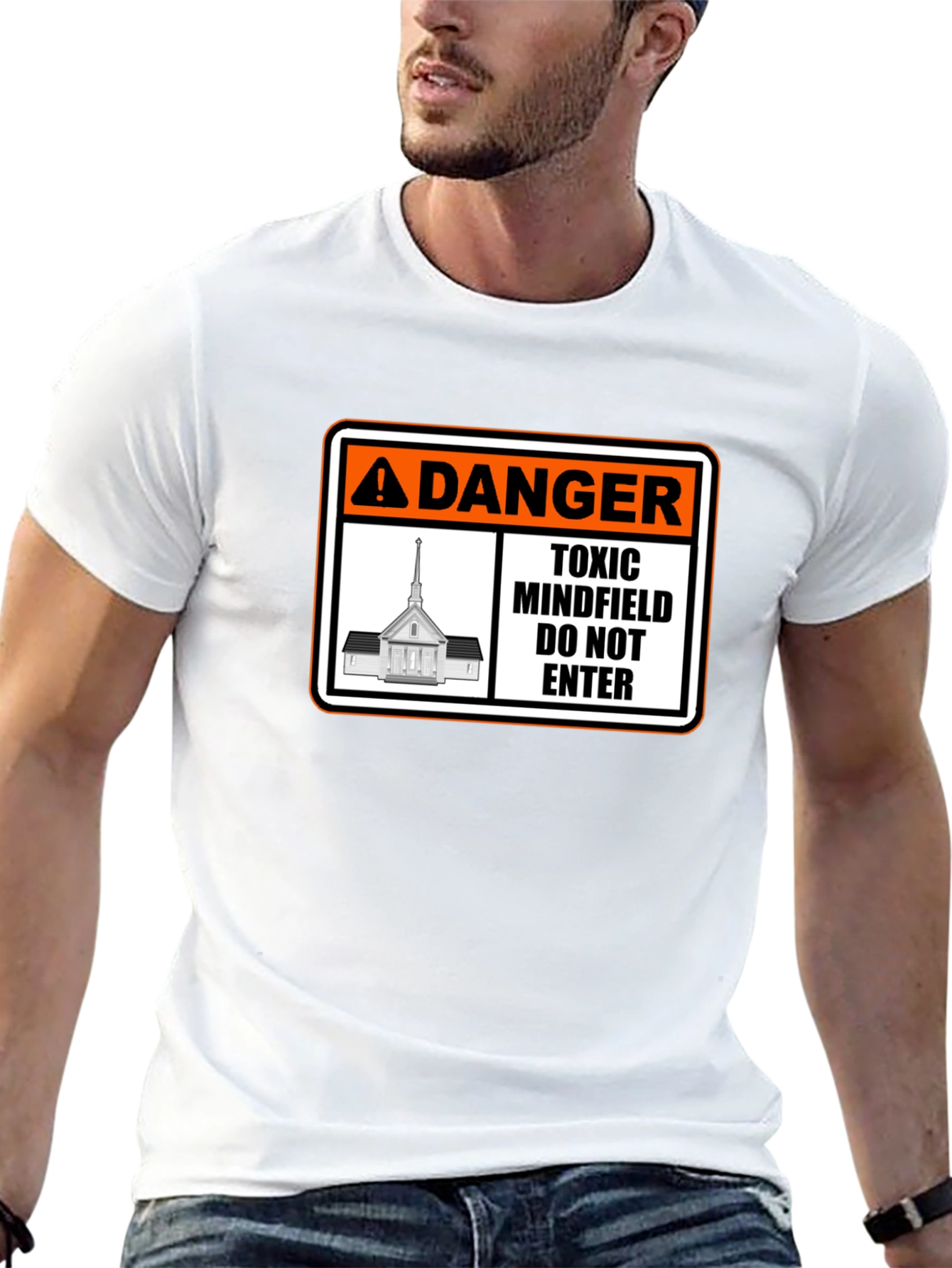 Danger Toxic Mindfield Tee - Do Not Enter