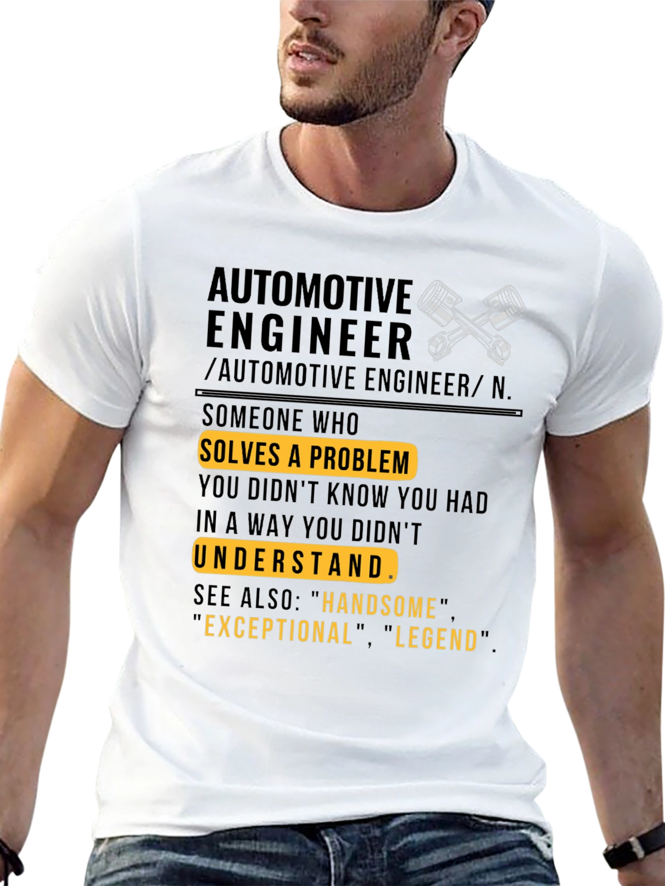Automotive Engineer Definition T-Shirt