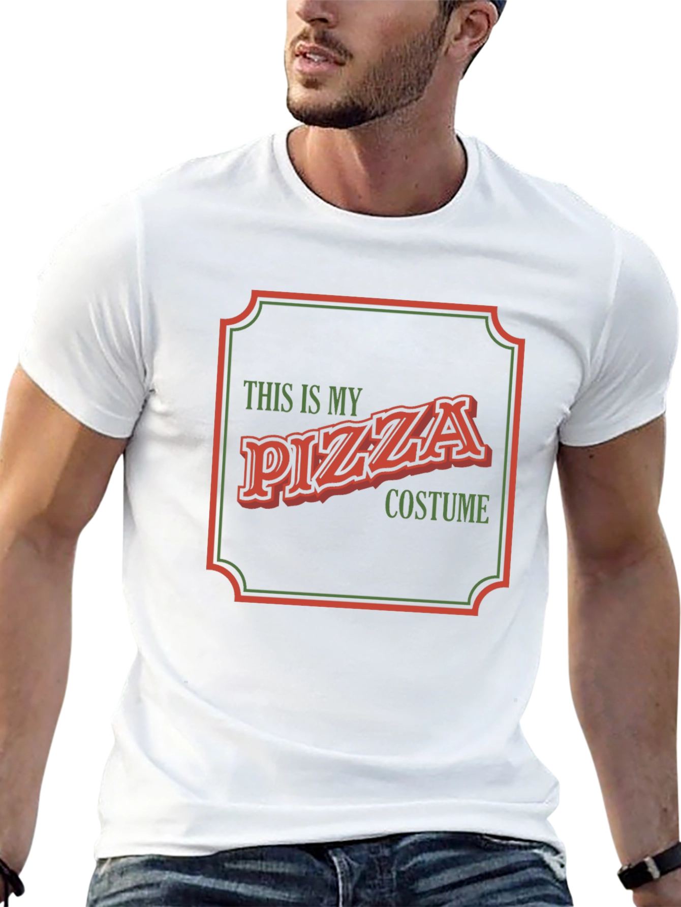 Pizza Costume T-Shirt - Funny Halloween Tee