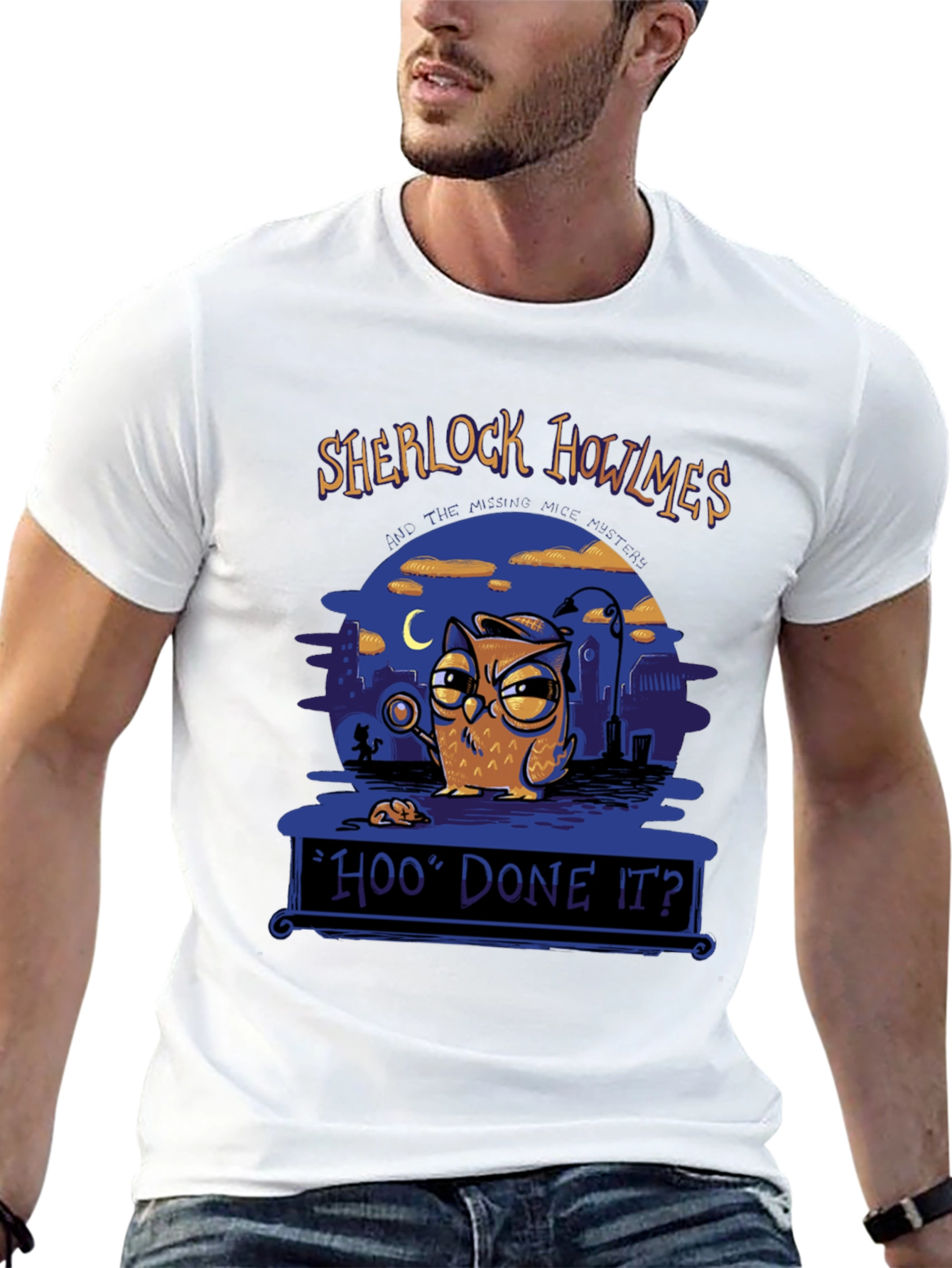 Sherlock Howlmes Hoo Done It? T-Shirt
