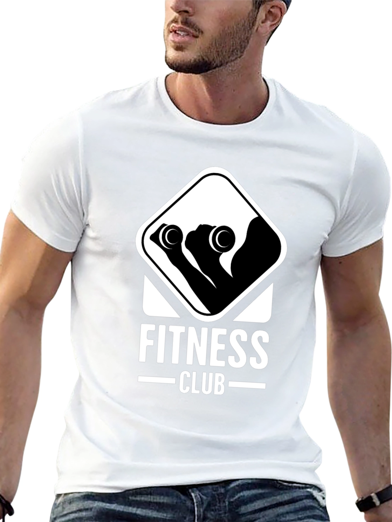 Fitness Club Black T-Shirt