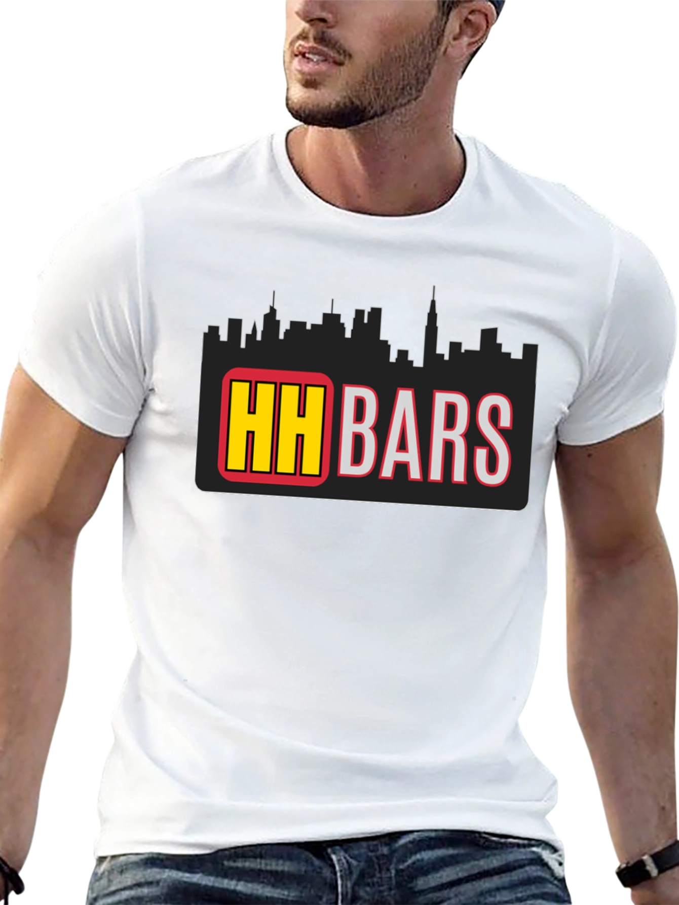 HH Bars Graphic Tee - Black Urban Style Shirt