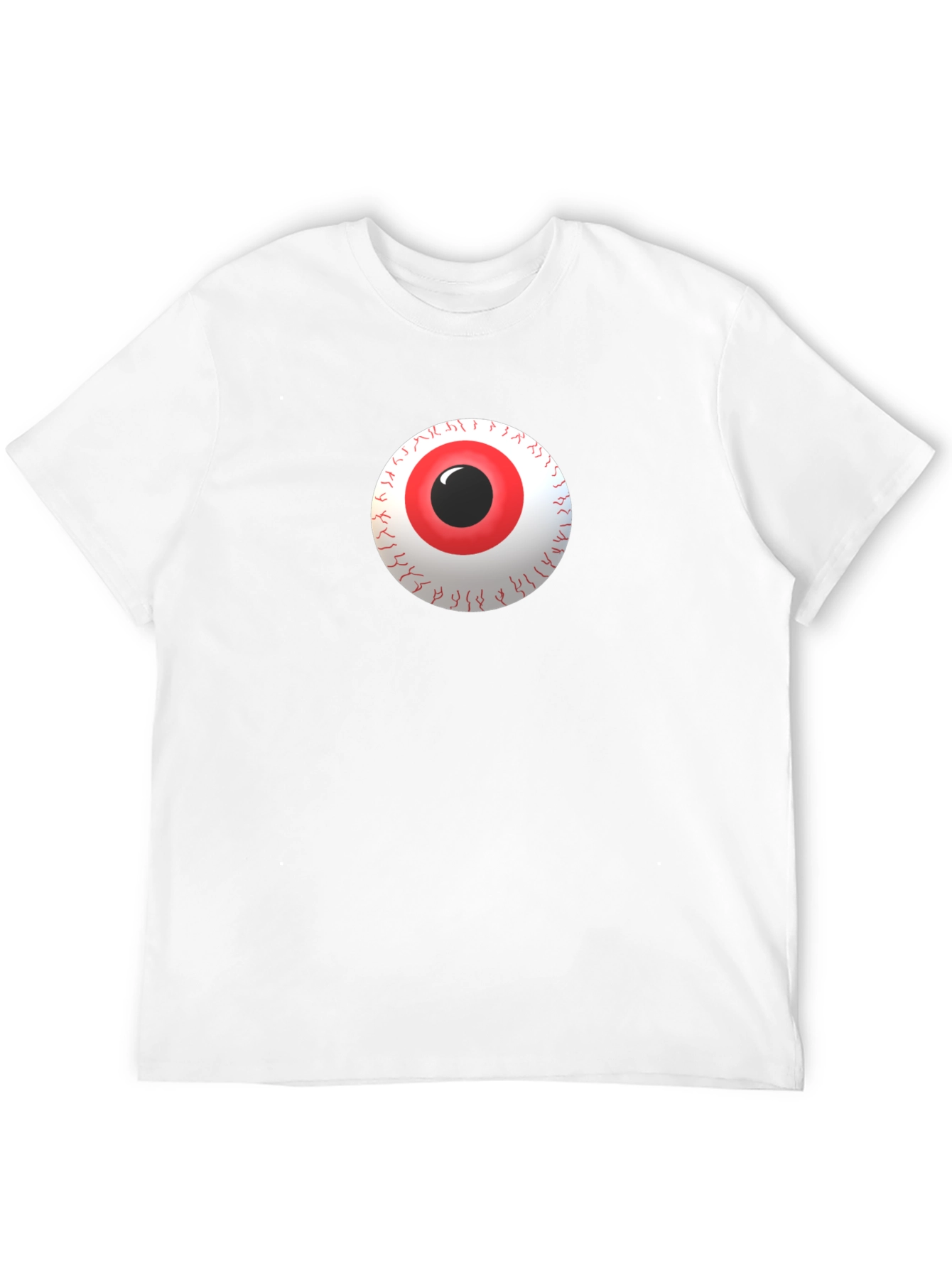Eyeball Graphic Tee - Mens Black T-Shirt