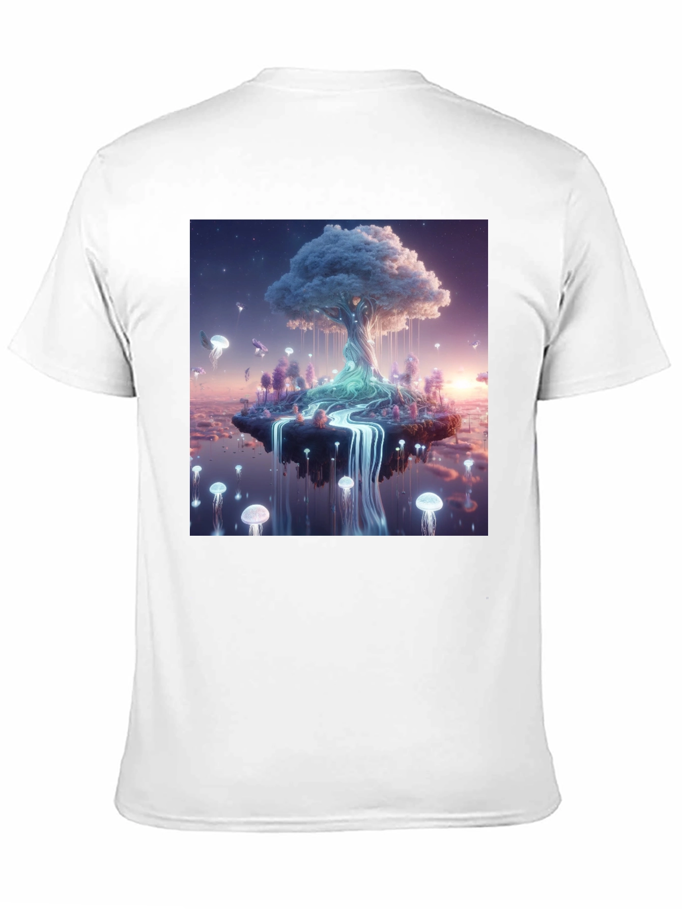 Dreamscape Tree Black T-Shirt