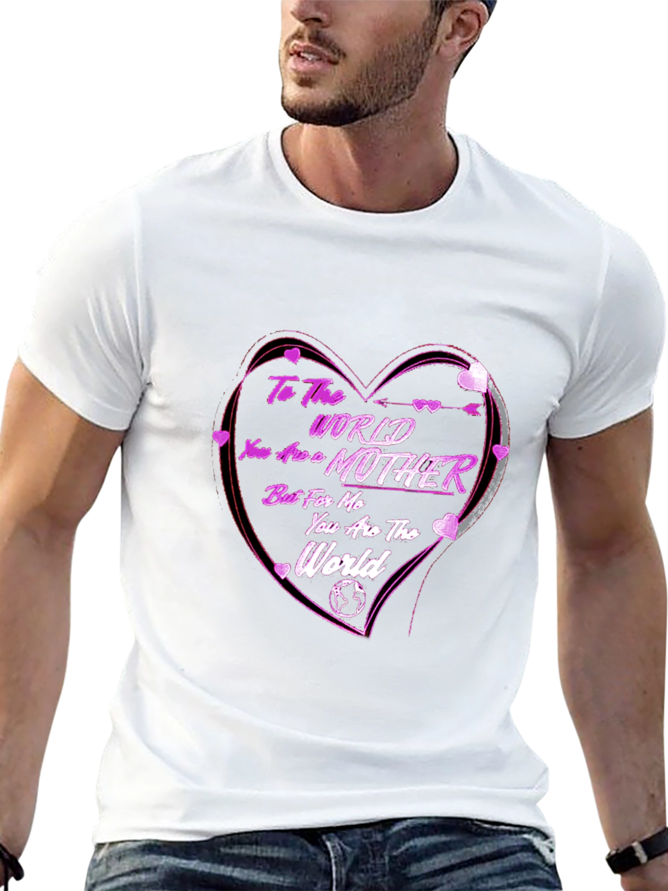 Heartfelt Mothers Day Graphic Tee