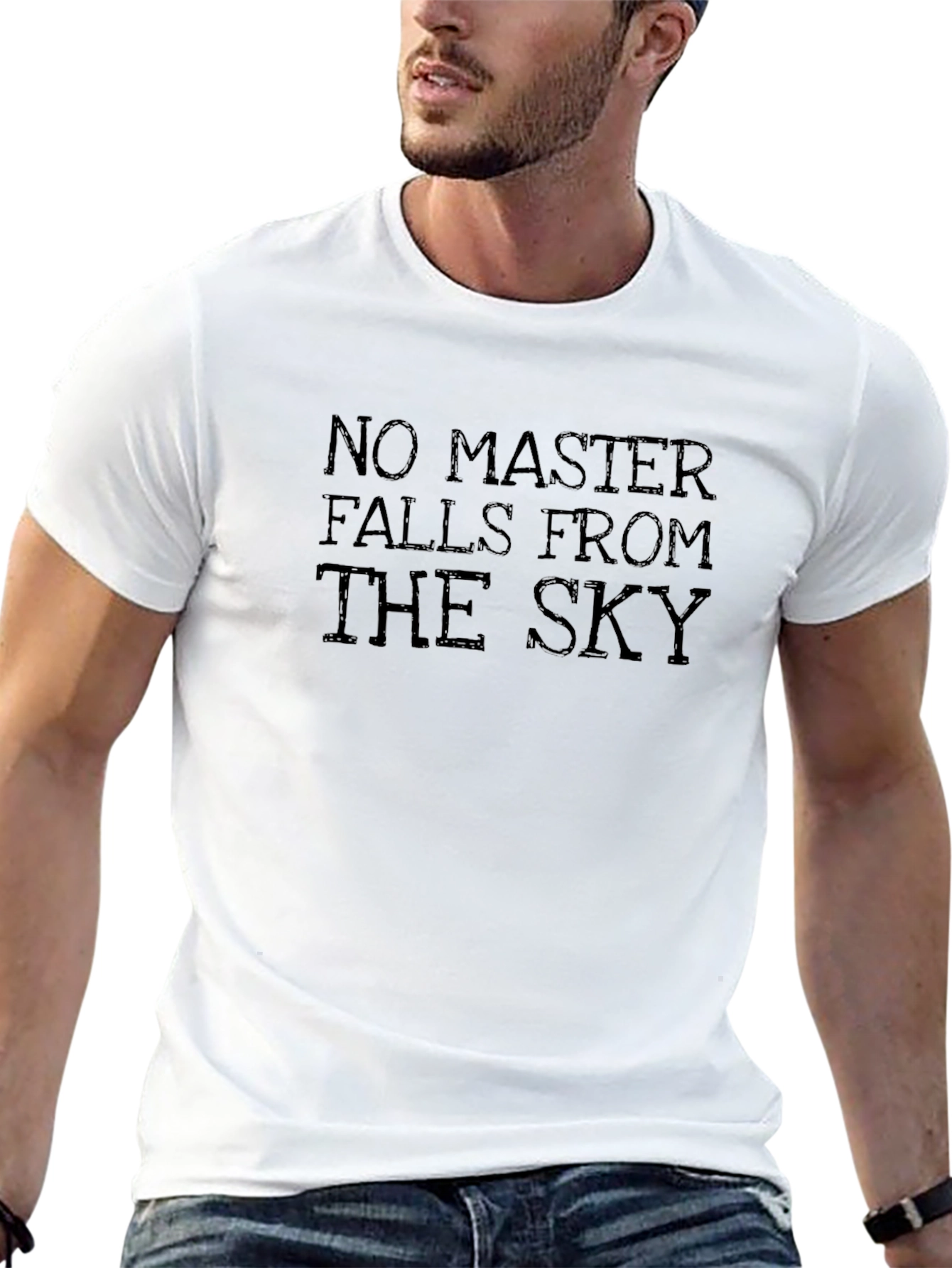 No Master Falls From The Sky Graphic Tee