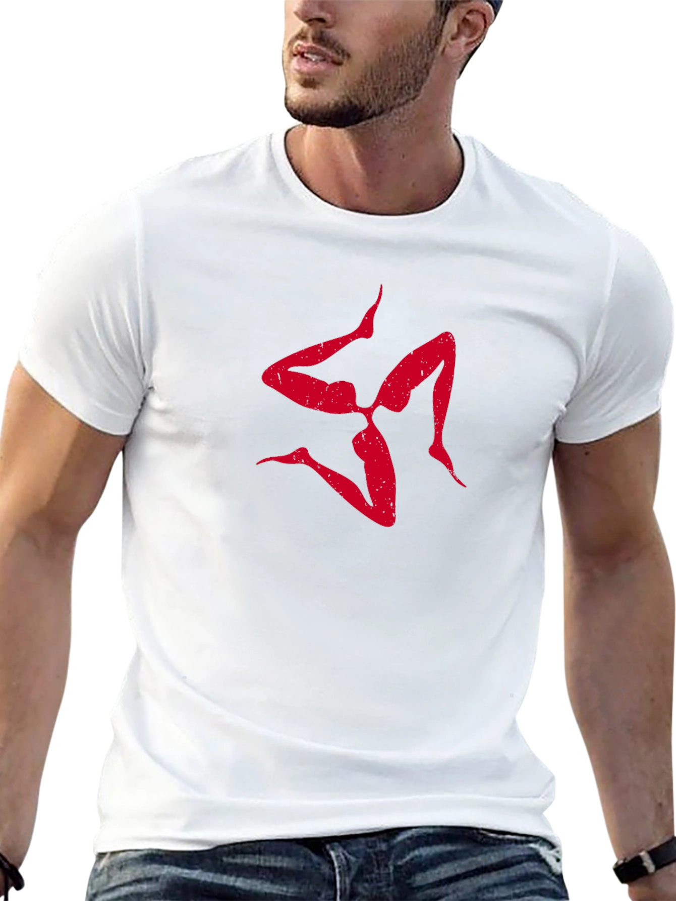 Manx Triskelion Isle of Man Graphic T-Shirt