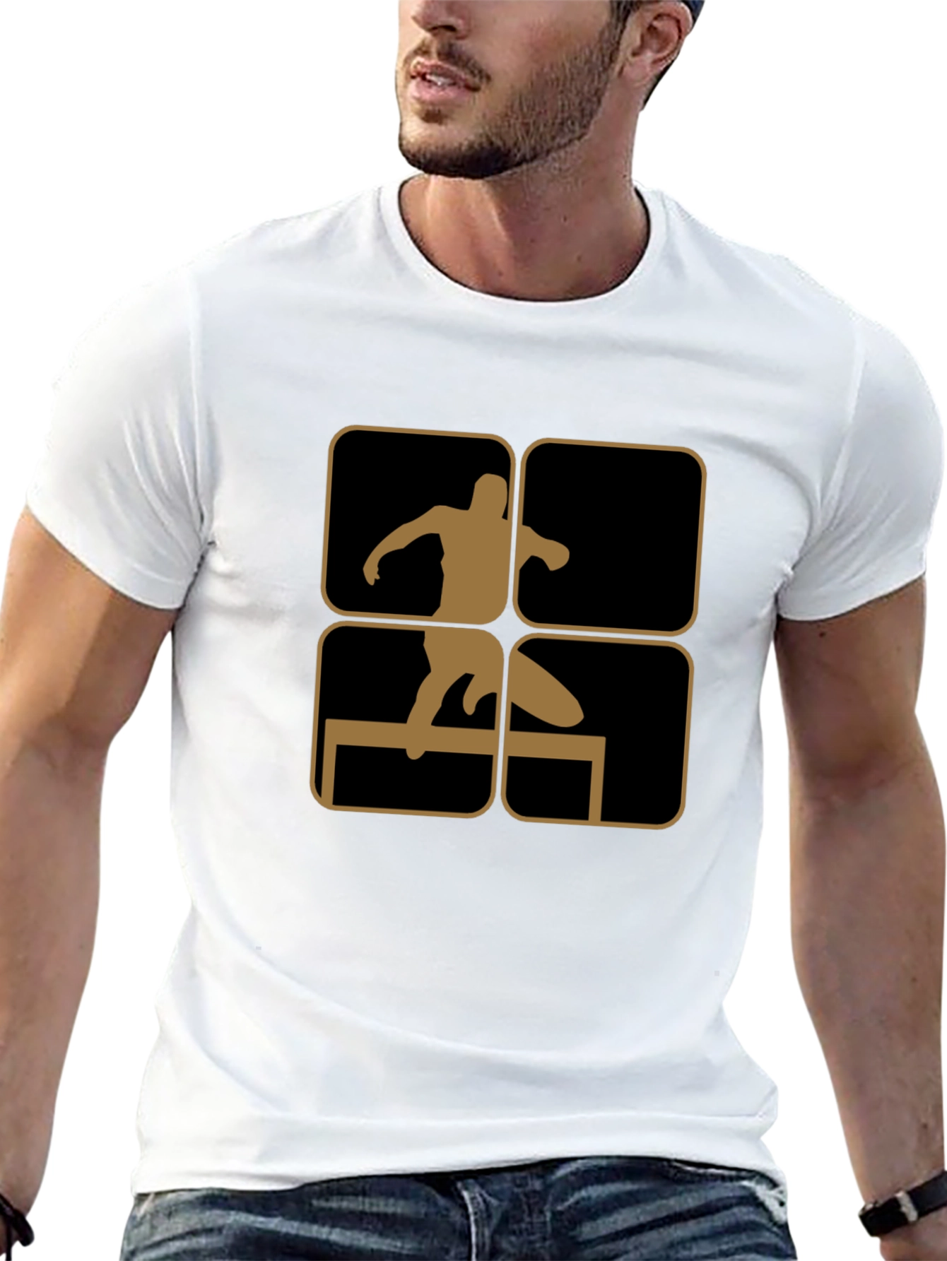 Athlete Silhouette T-Shirt