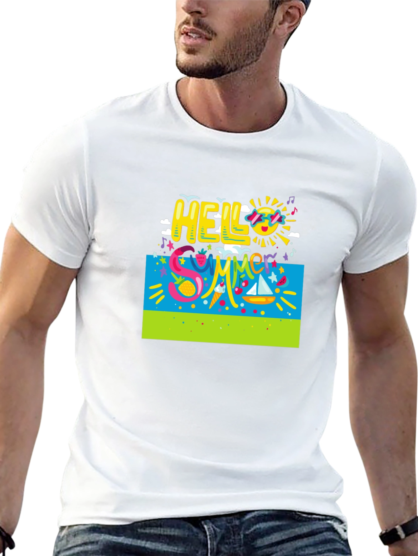 Hello Summer Graphic Tee