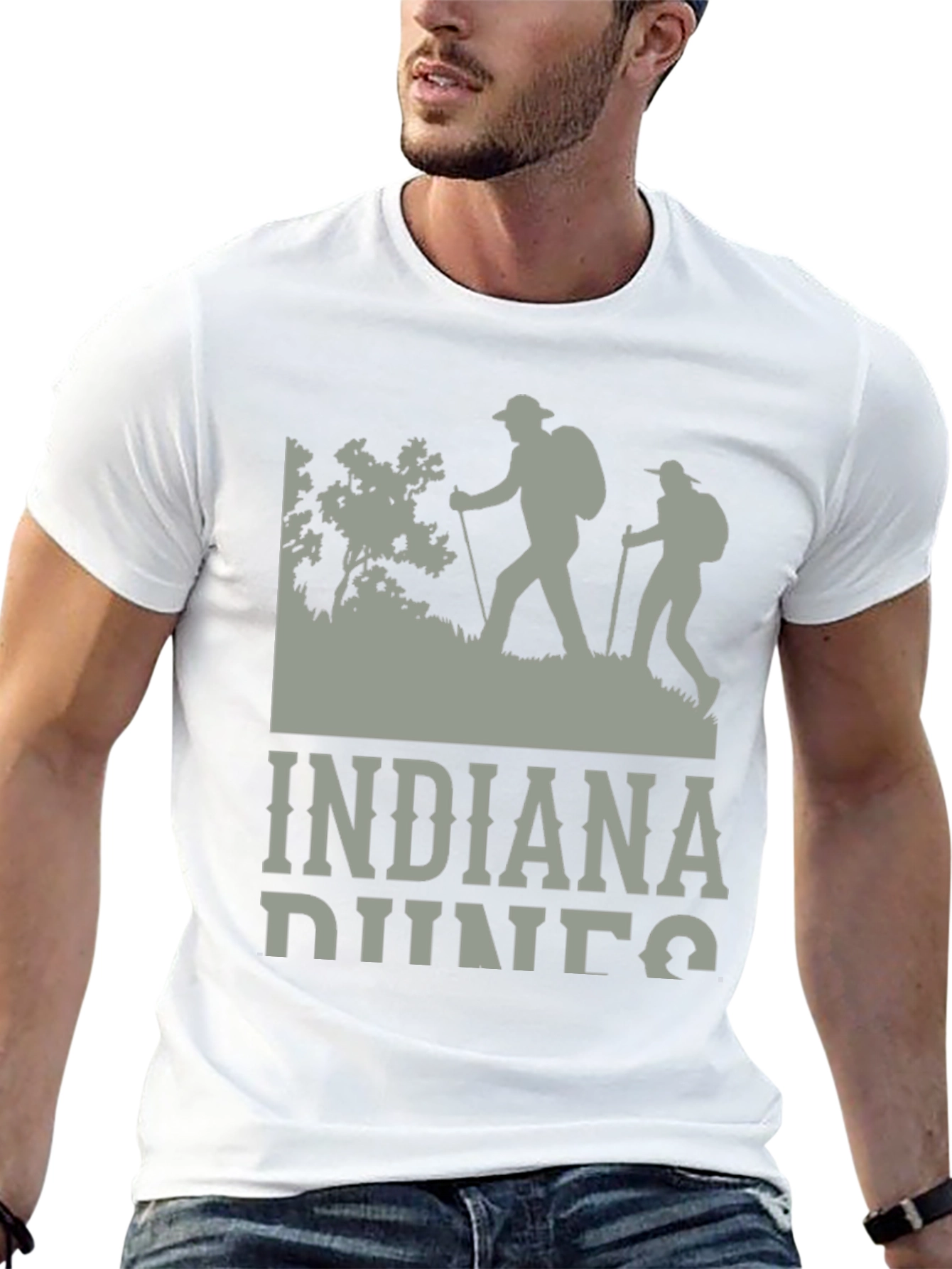 Indiana Dunes Hiking T-Shirt Outdoor Adventure Tee