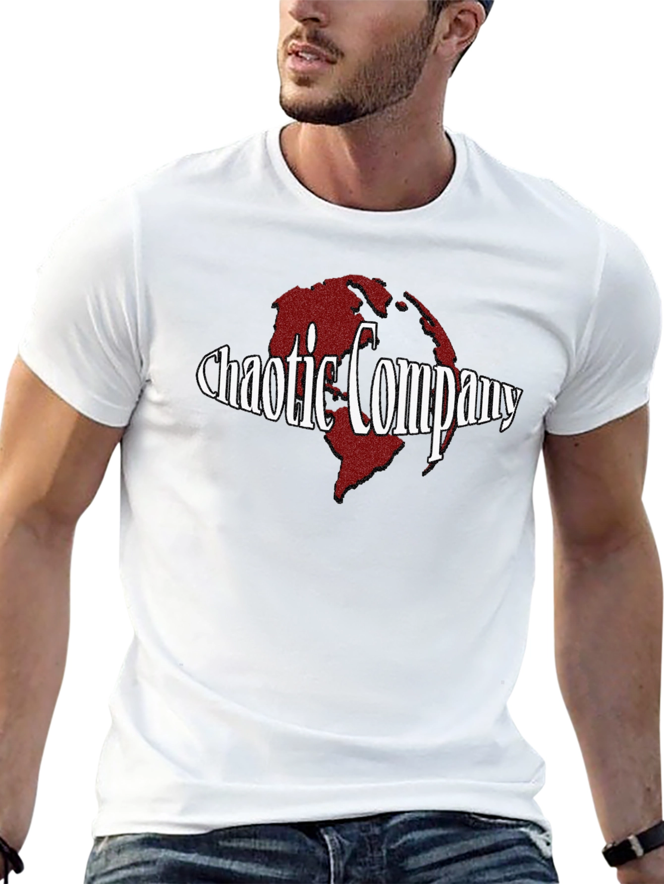 Chaotic Company Black Graphic Tee