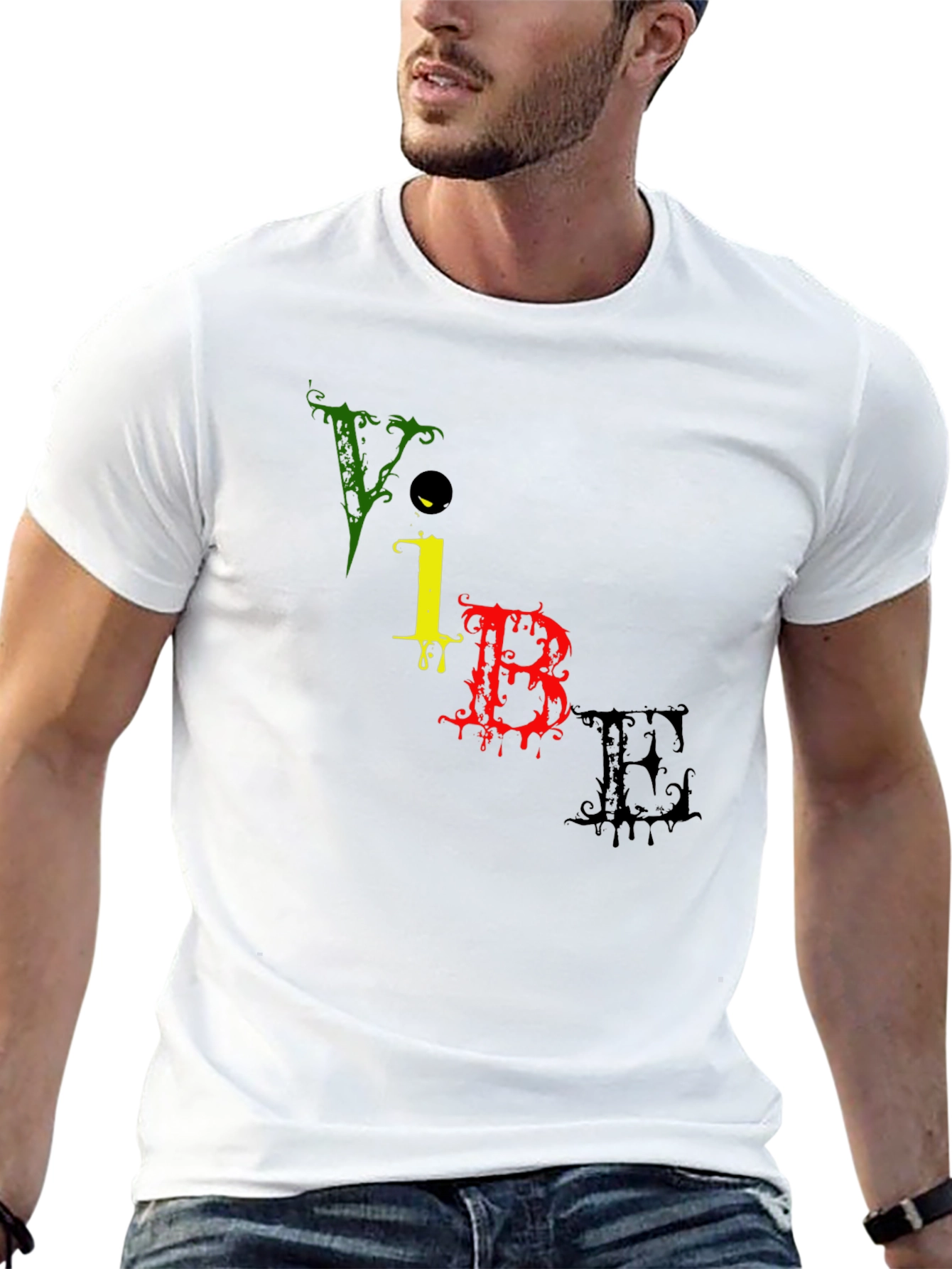 Vibe Graphic Tee - Black