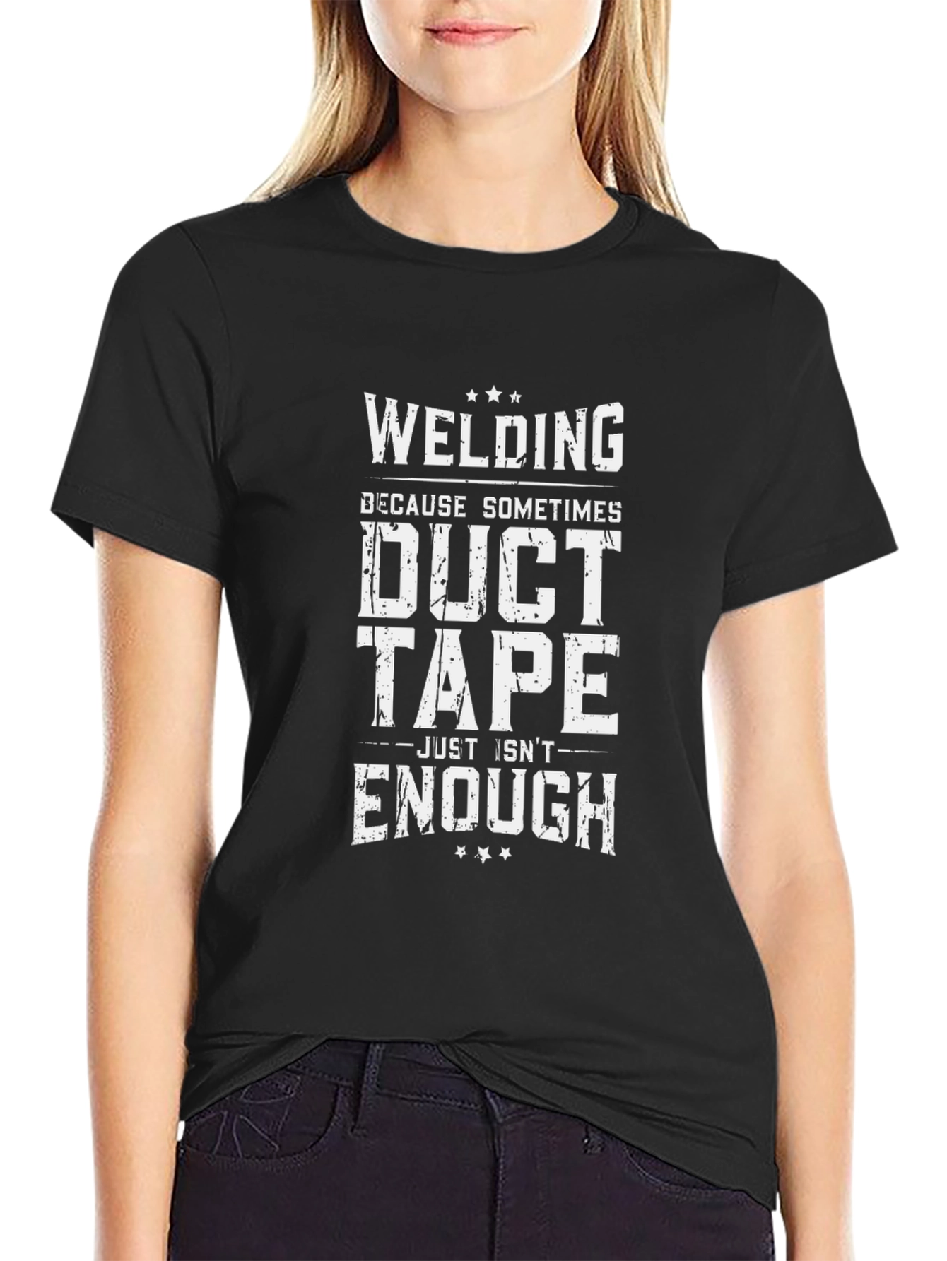 Welding Duct Tape T-Shirt - Funny Welder Gift