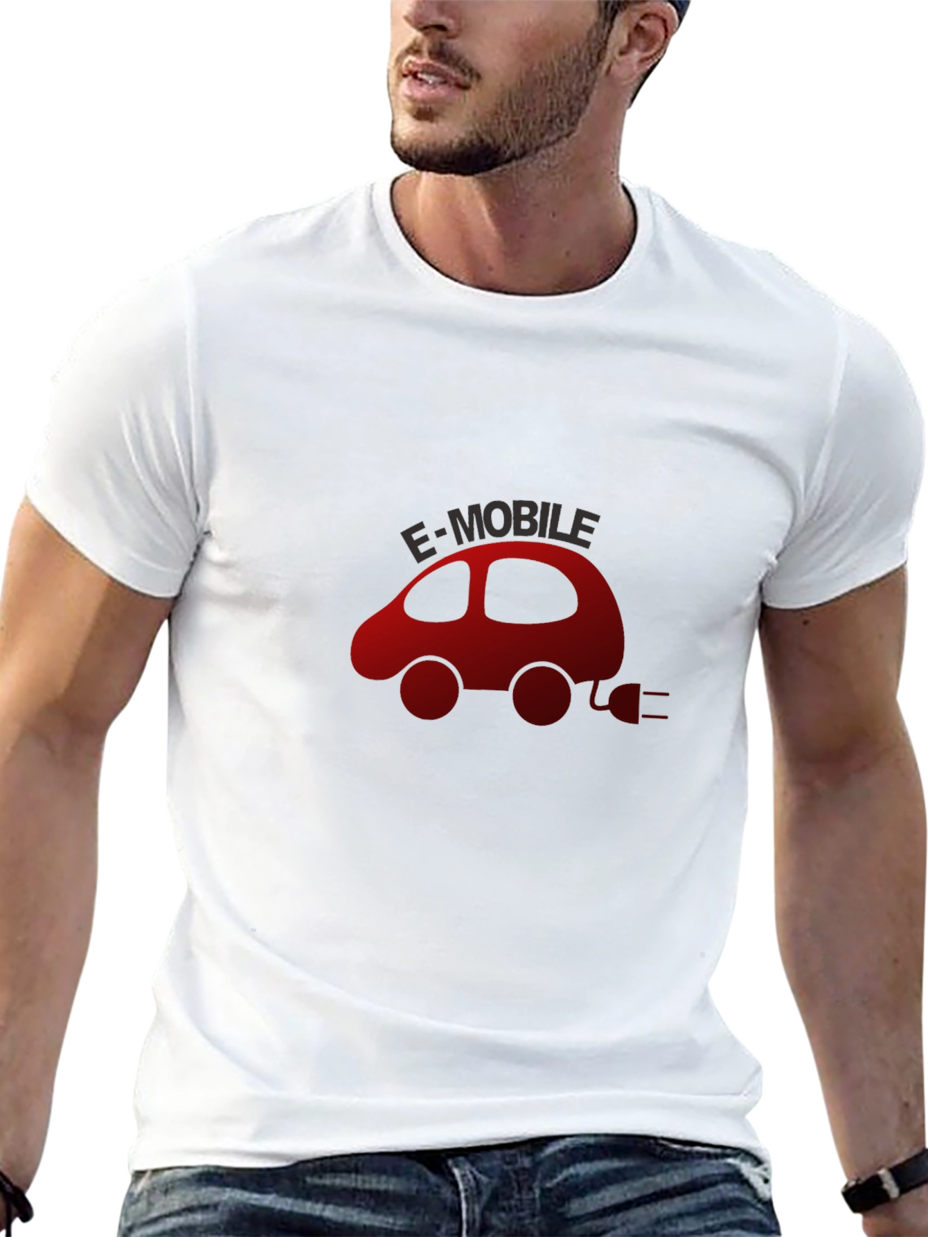 Electric Car T-Shirt - E-Mobile Design