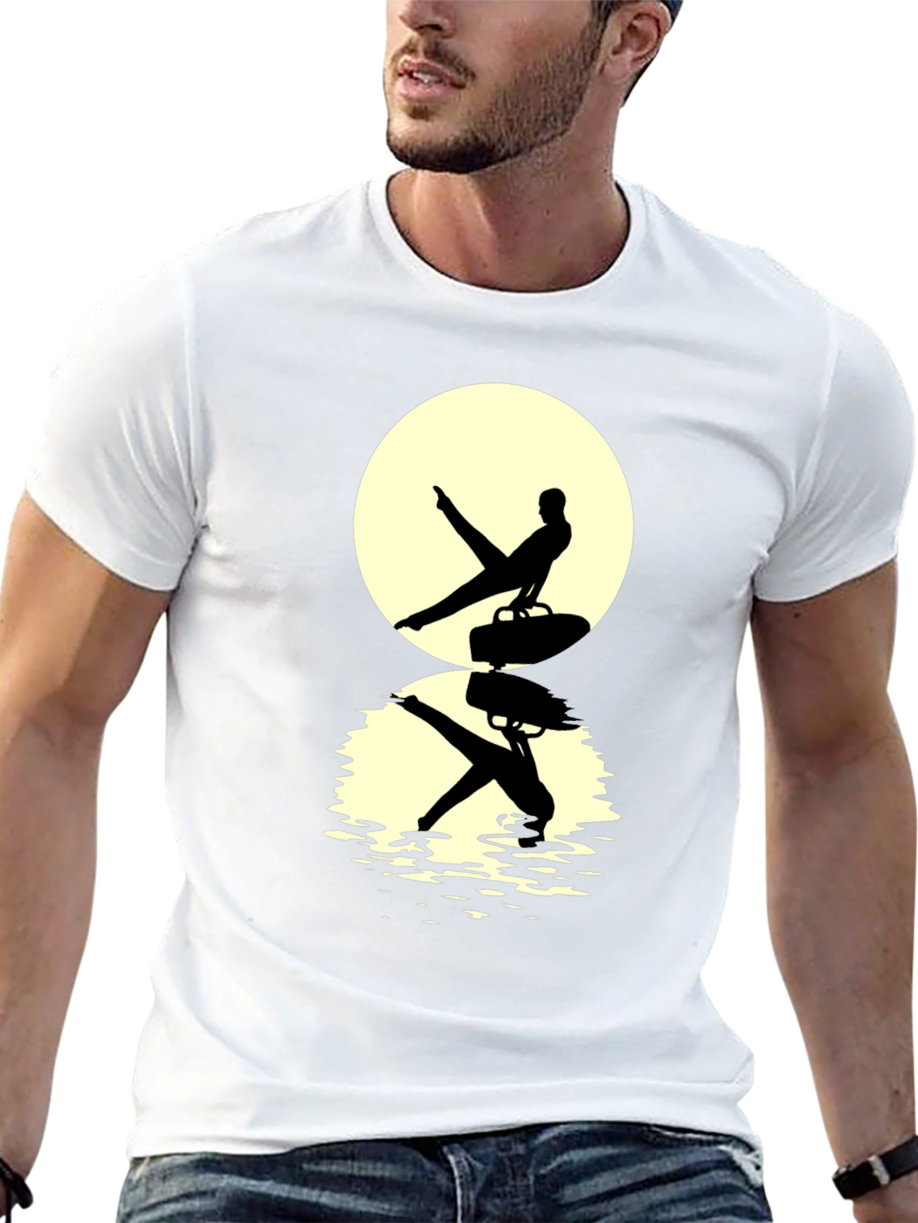 Gymnast Silhouette T-Shirt