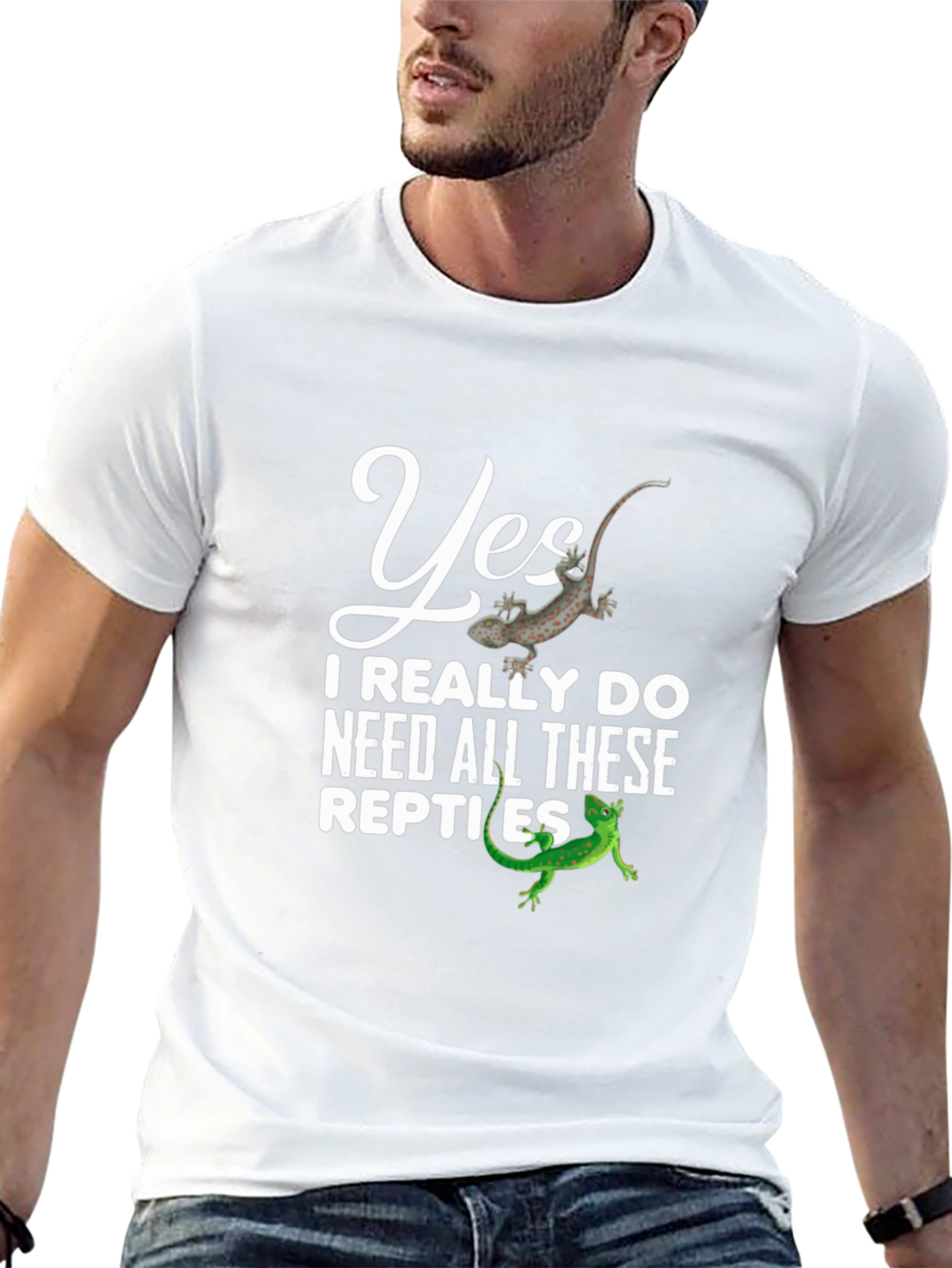 Reptile Lover T-Shirt - Need All These Reptiles