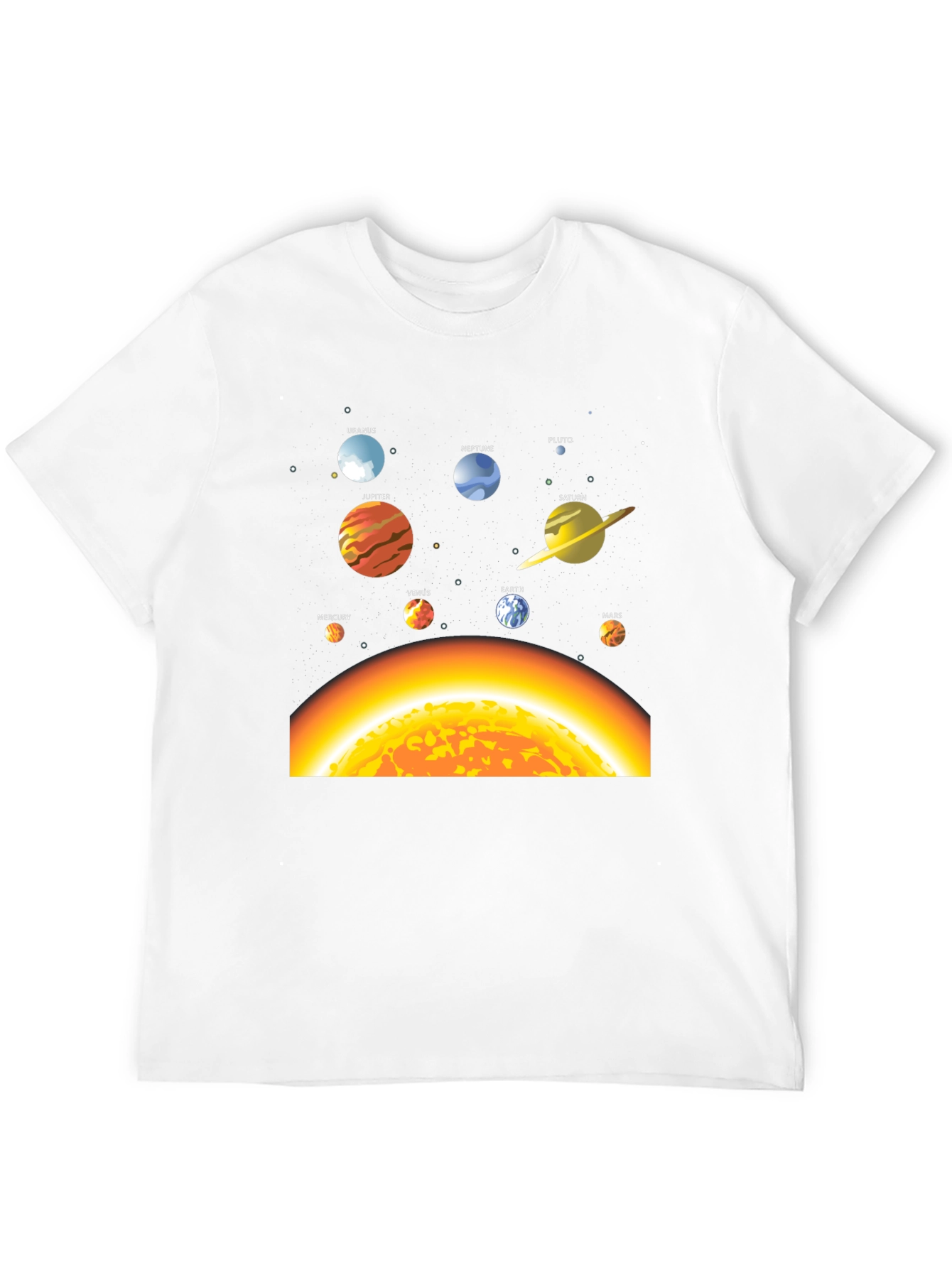 Solar System Planets T-Shirt Astronomy Tee