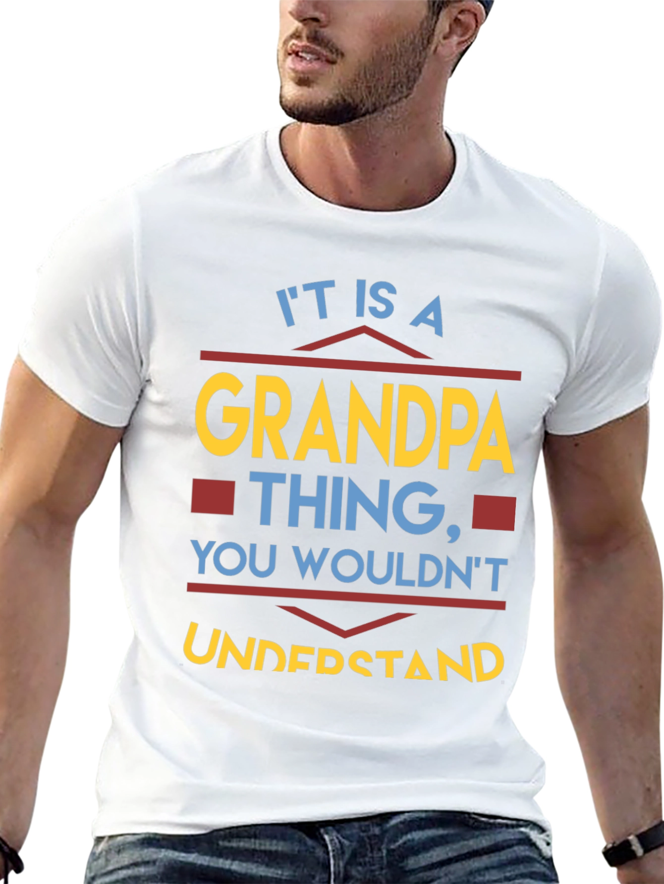 Grandpa Thing T-Shirt Funny Grandfather Tee