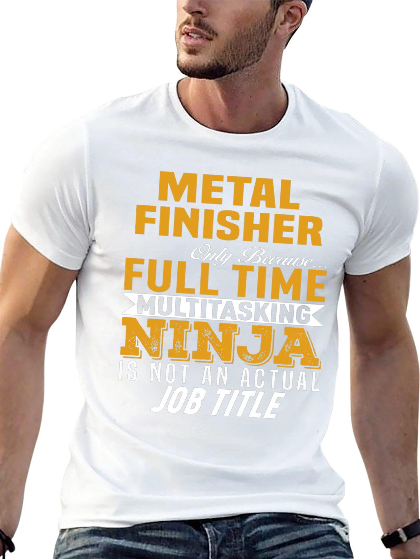Metal Finisher Multitasking Ninja T-Shirt
