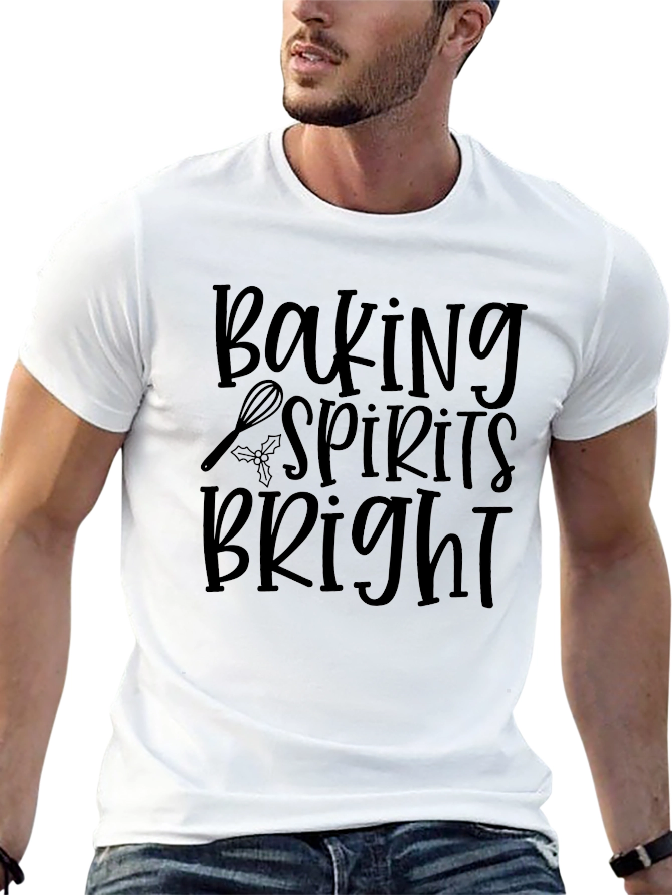 Baking Spirits Bright Holiday T-Shirt