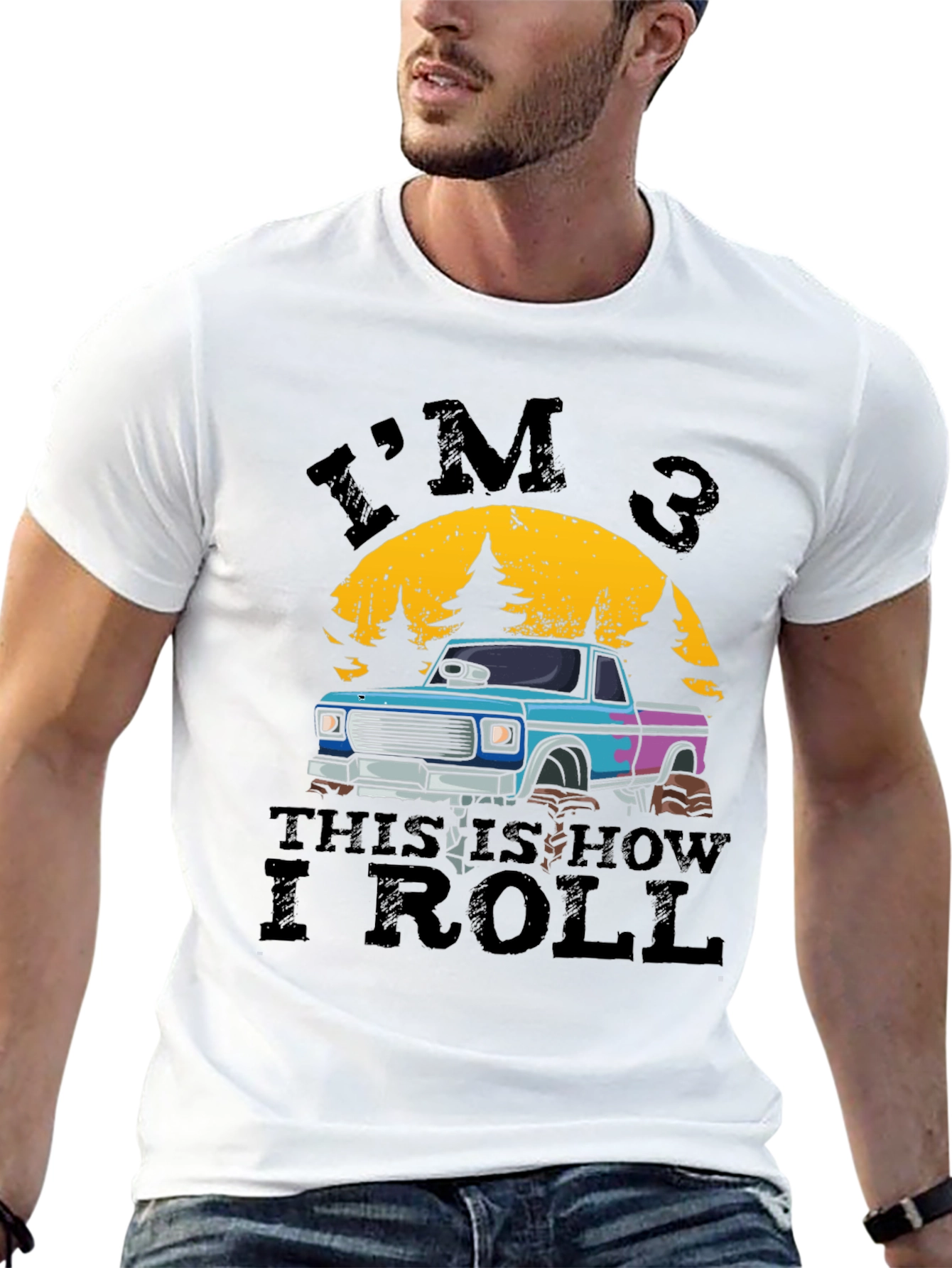 Im 3 This Is How I Roll T-Shirt