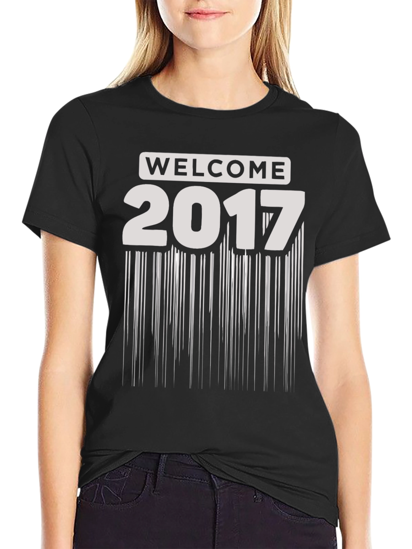 Welcome 2017 Graphic Tee - New Year Celebration