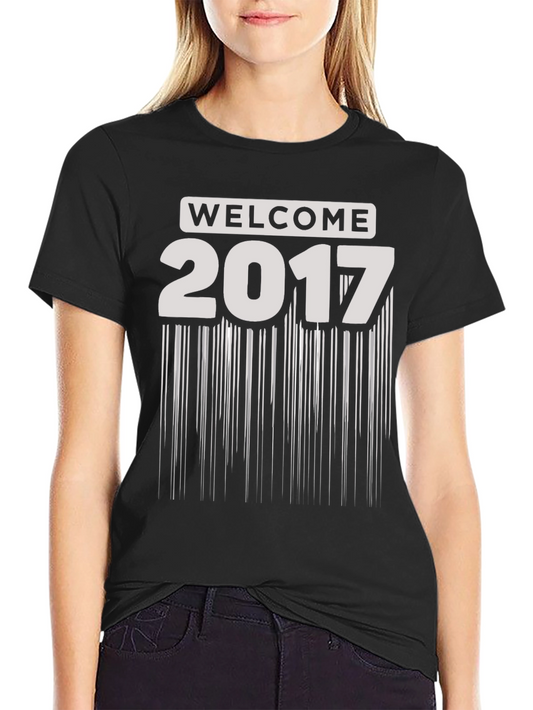 Welcome 2017 Graphic Tee - New Year Celebration