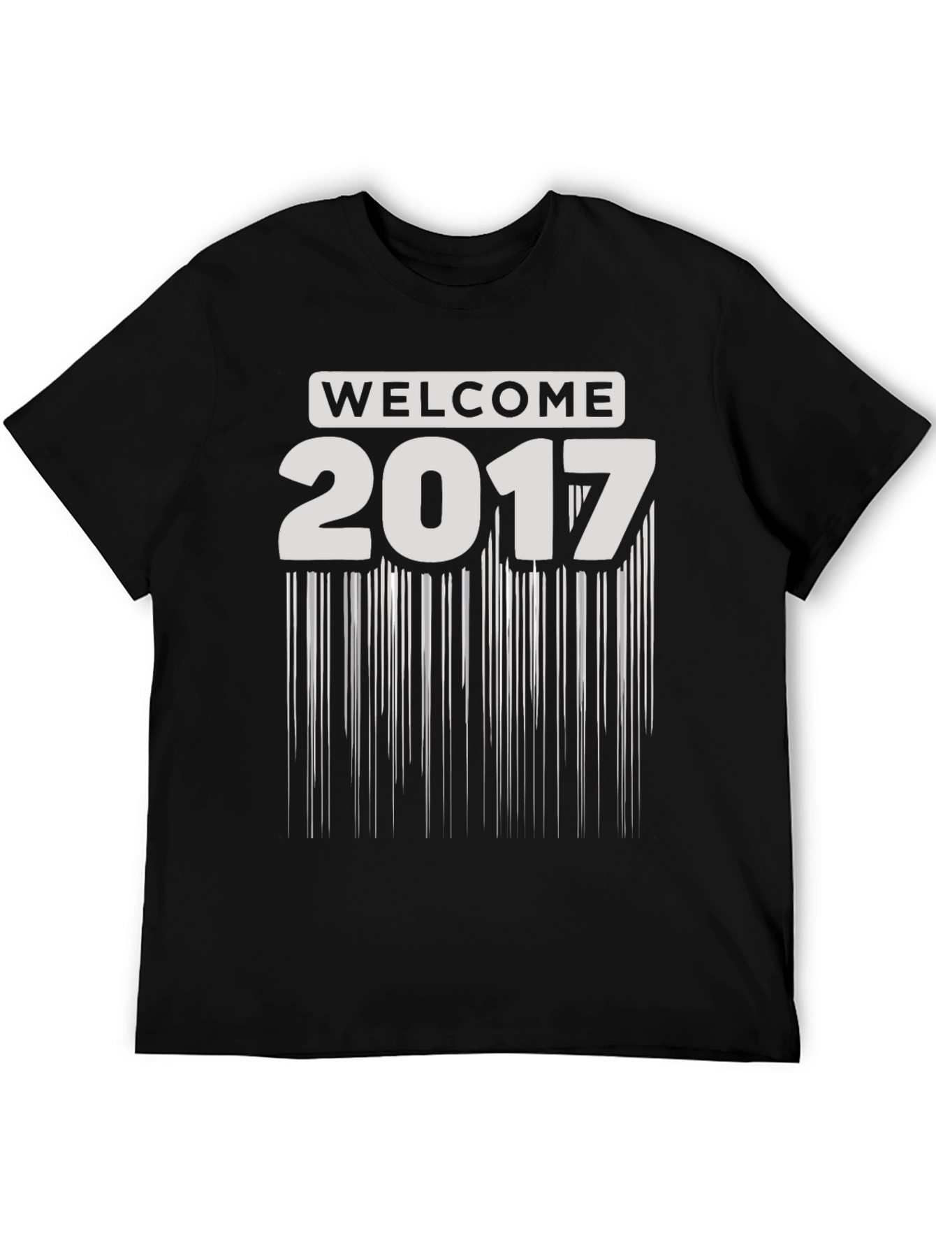 Welcome 2017 Graphic Tee - New Year Celebration