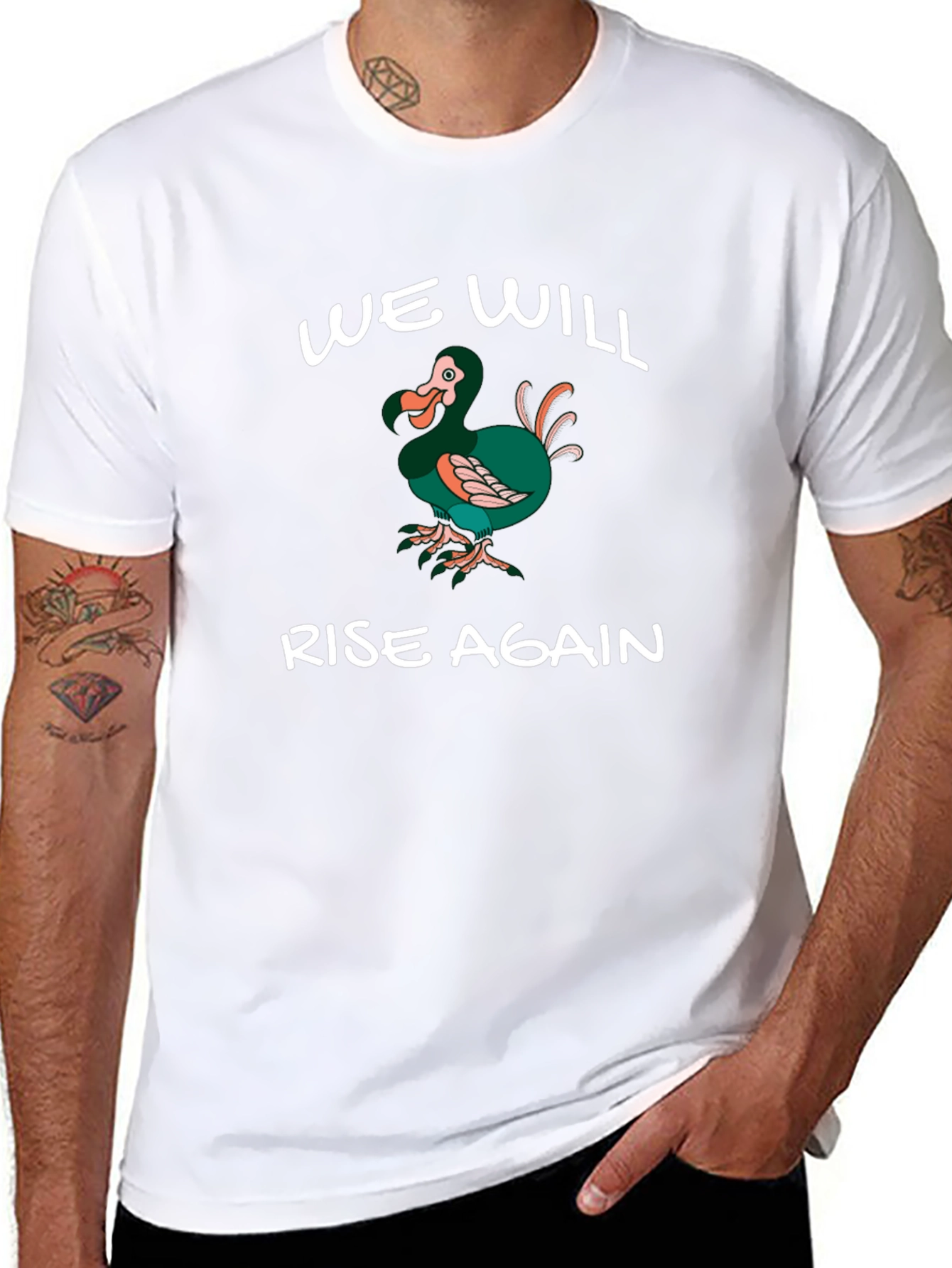 Dodo Bird T-Shirt - We Will Rise Again Tee