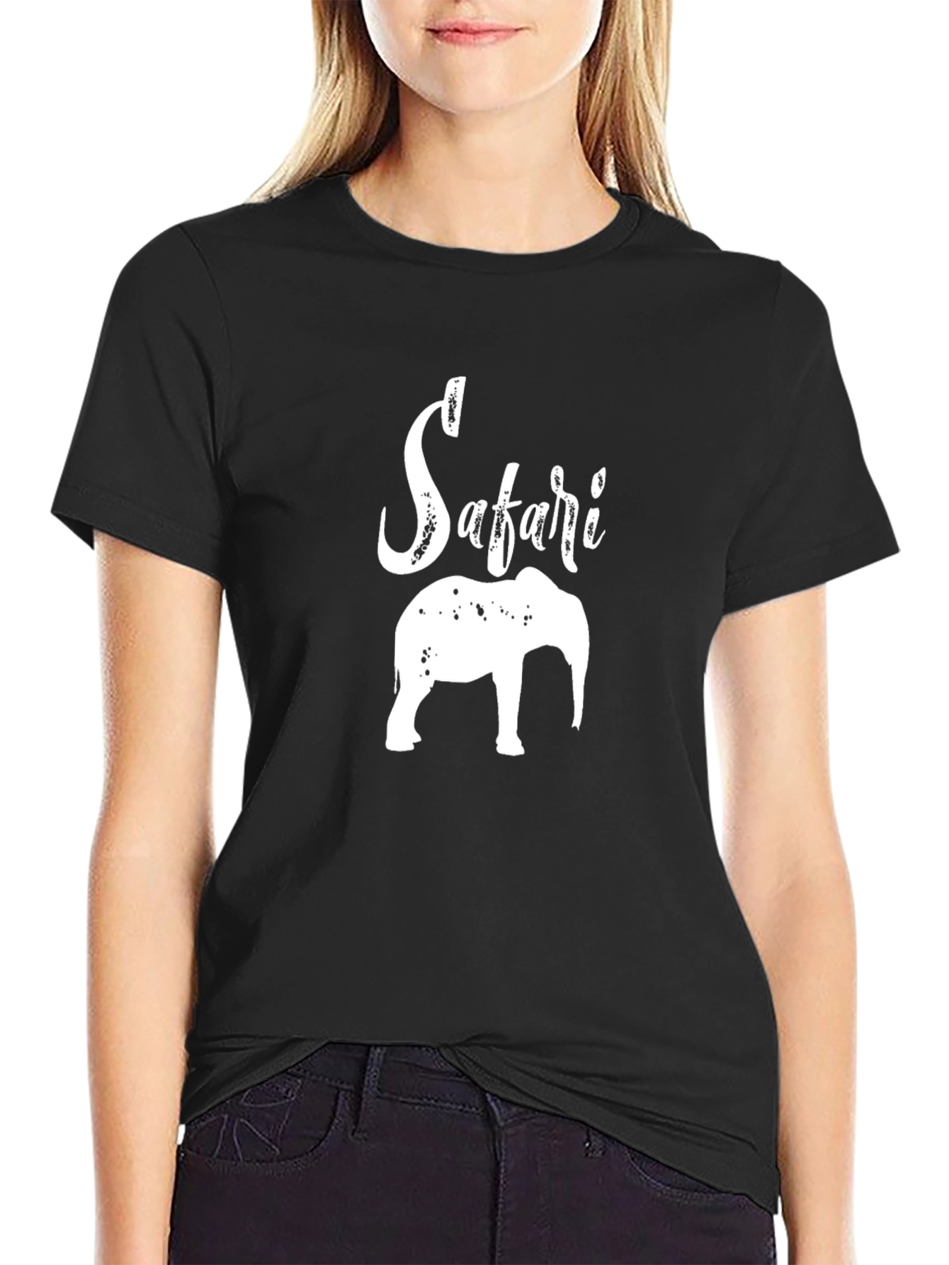 Safari Elephant Graphic Tee