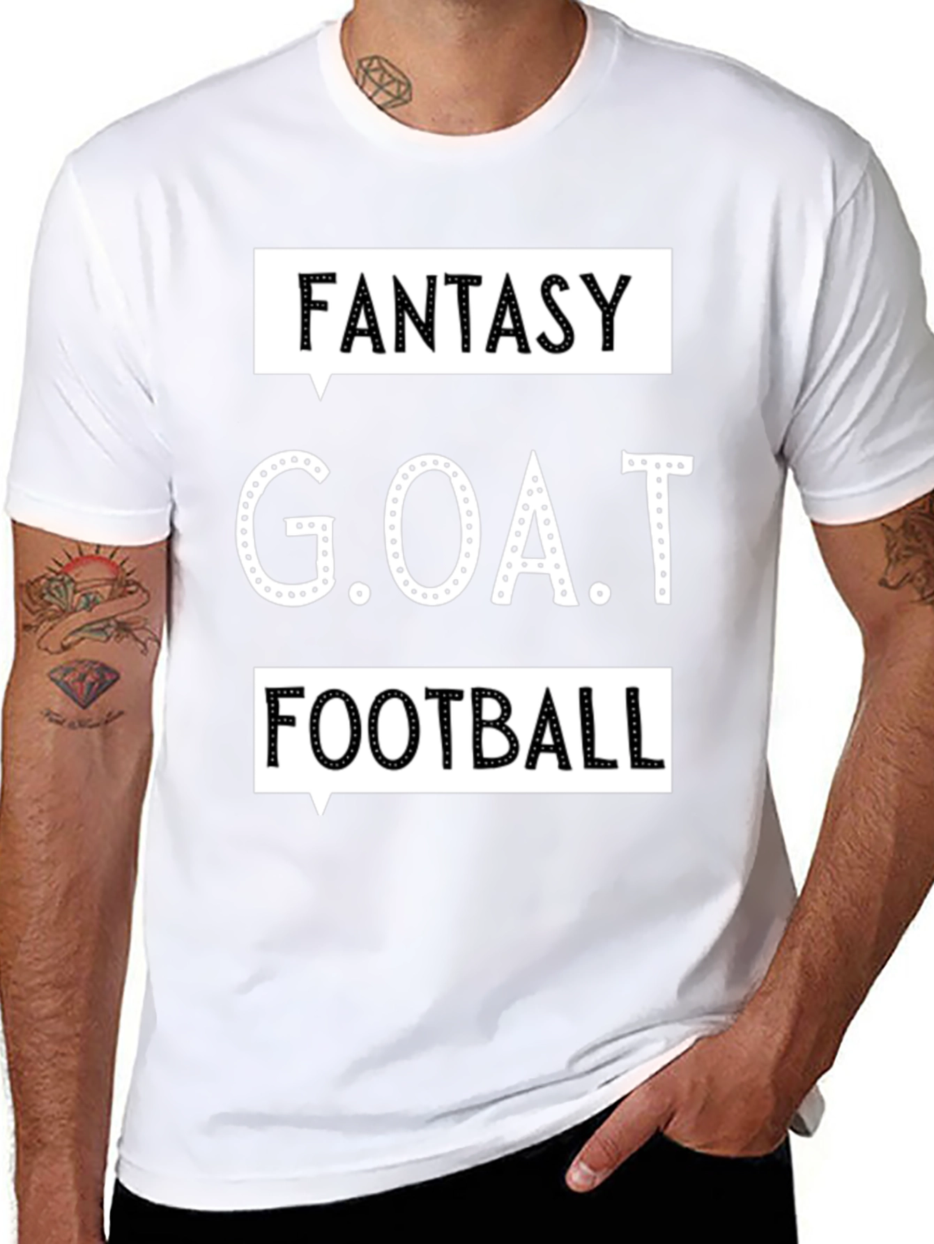 Fantasy GOAT Football T-Shirt