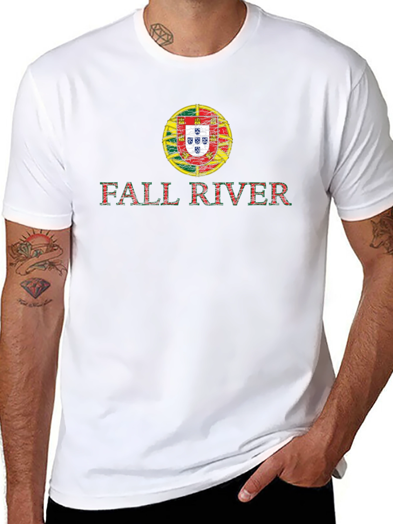 Fall River Portugal Flag T-Shirt