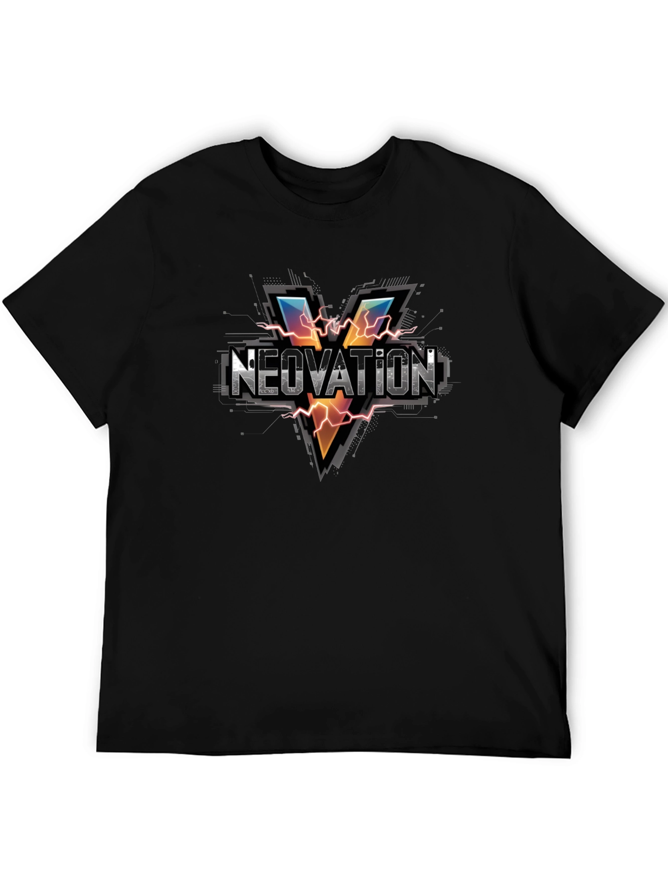Neovation Graphic T-Shirt - Modern V-Design Tee