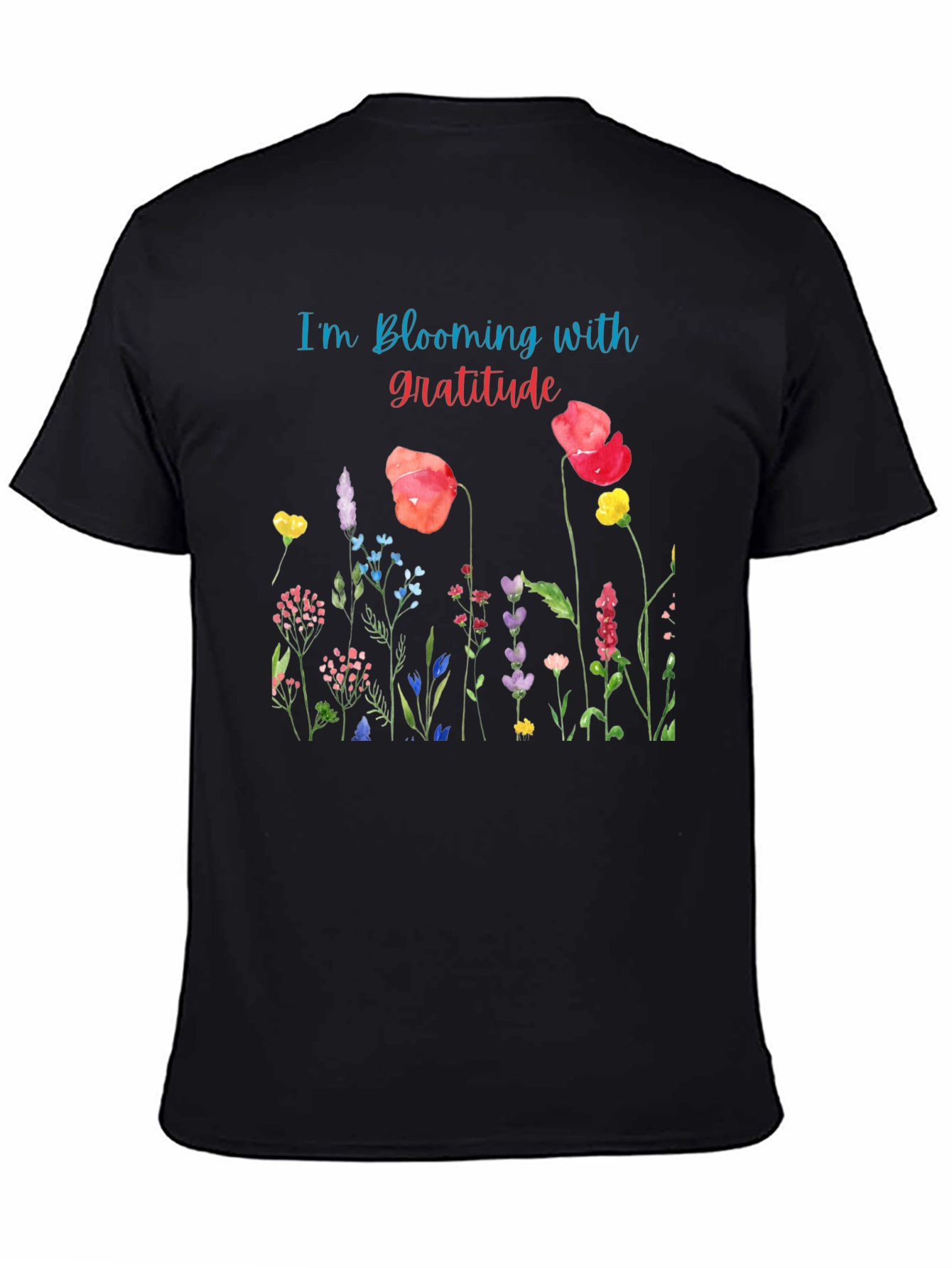 Blooming Gratitude Graphic T-Shirt